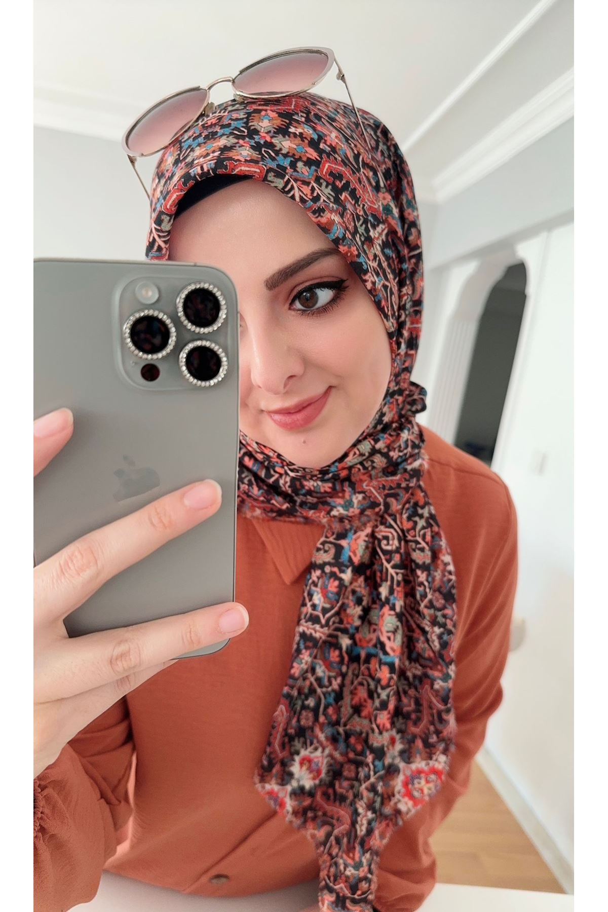 Rüya Koton Eşarp Hesapişi Model