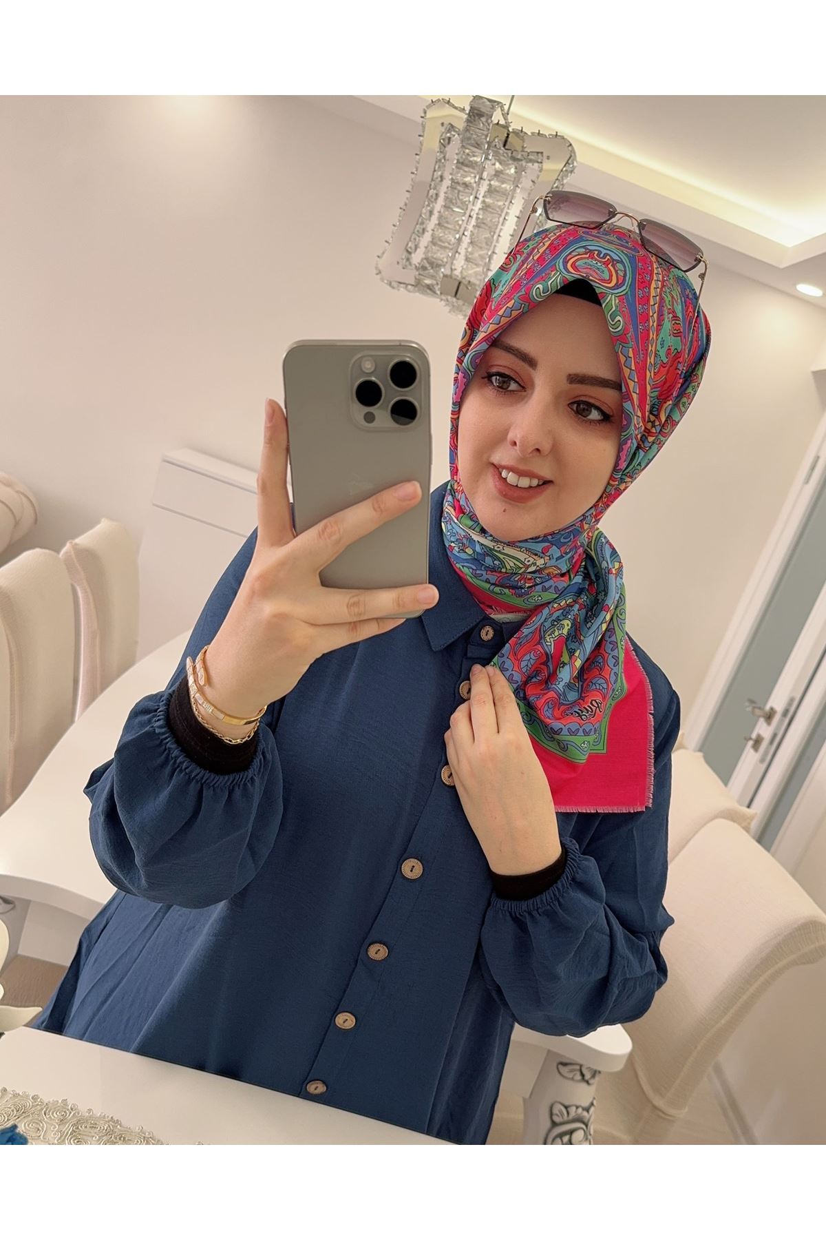 Rüya Koton Eşarp Sihay Modeli