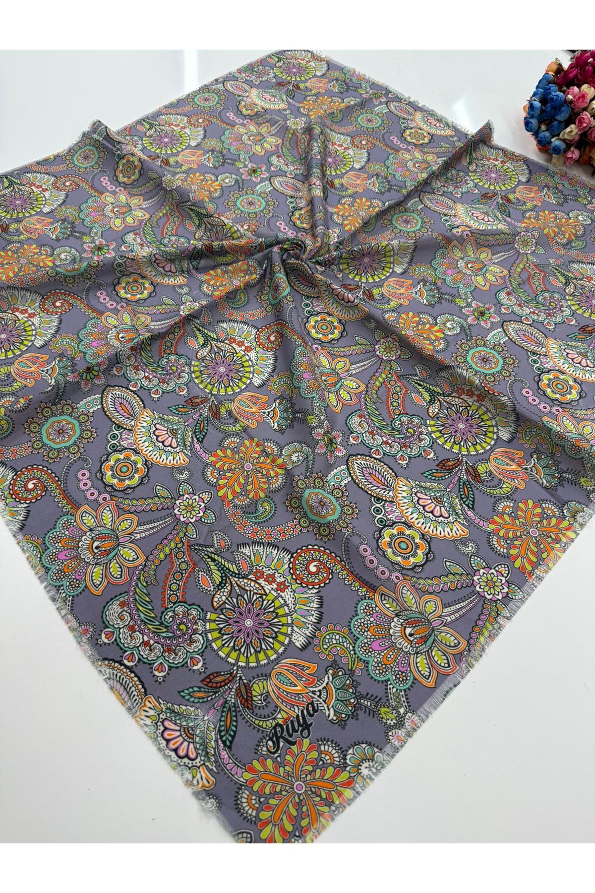 Rüya Koton Eşarp İmera Modeli    