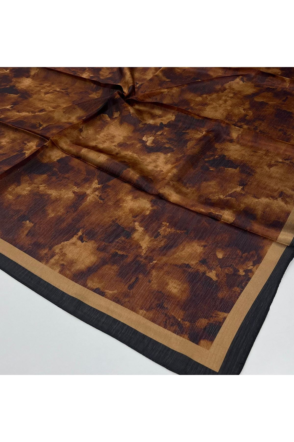 Bulut Desen Pırıltı Eşarp 