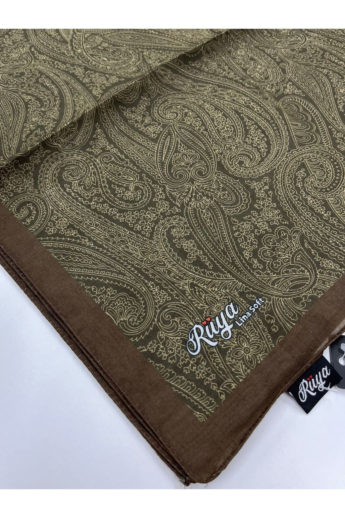 Rüya Lina Etnik Desen Soft Eşarp Kod: 0203 - V30  