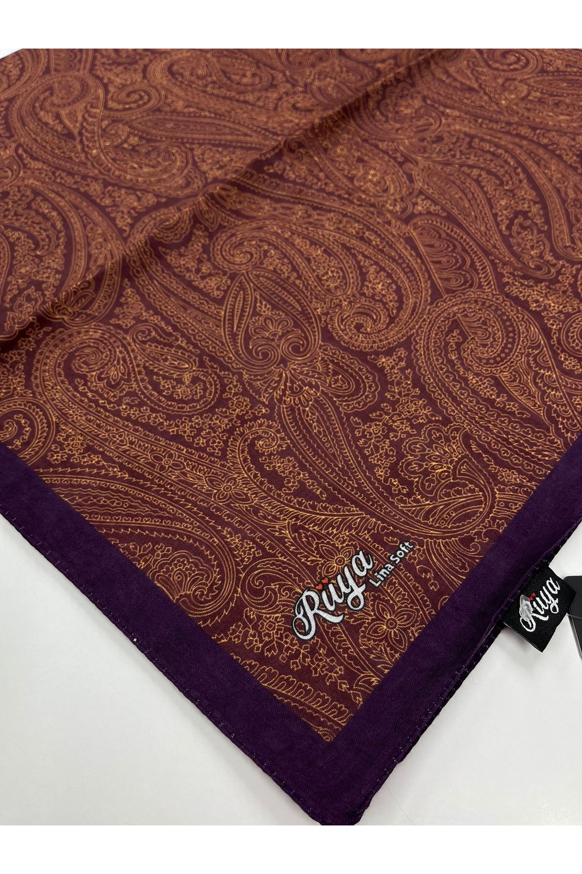 Rüya Lina Etnik Desen Soft Eşarp Kod: 0203 - V25 