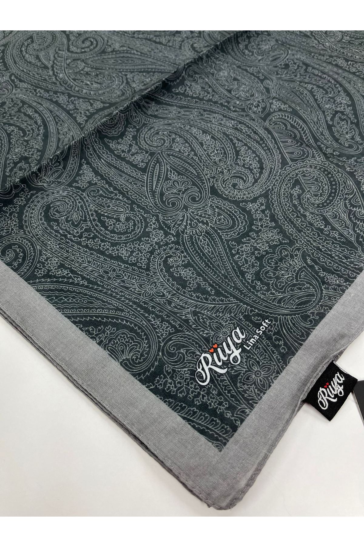 Rüya Lina Etnik Desen Soft Eşarp Kod: 0203  - V14 