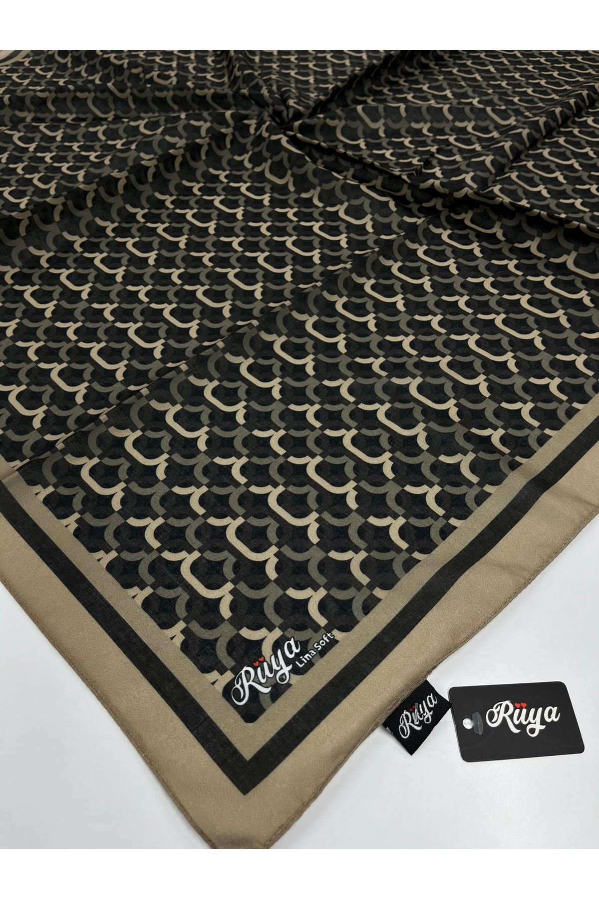 Rüya Lina Döngü Desen Soft Eşarp 