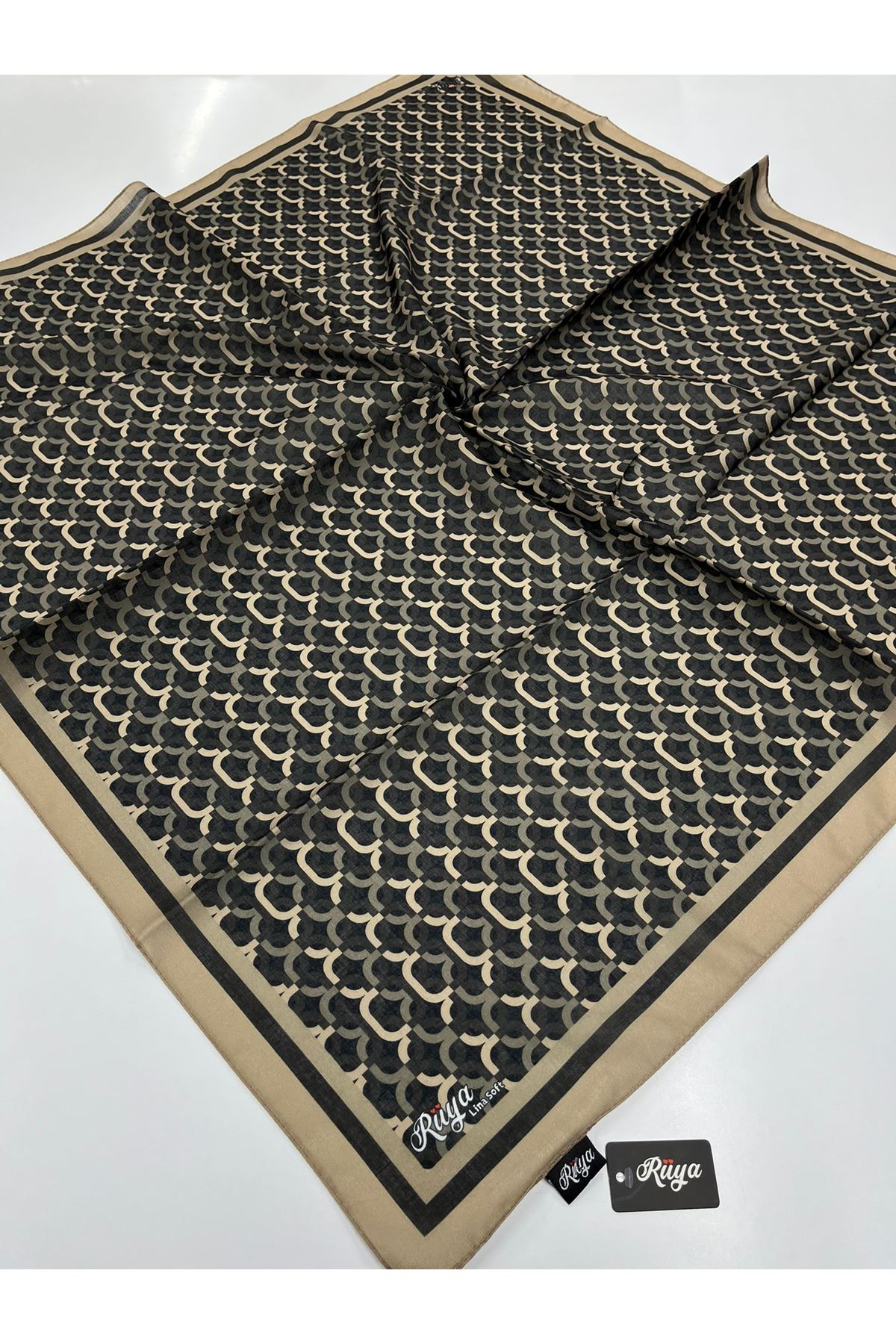 Rüya Lina Döngü Desen Soft Eşarp 