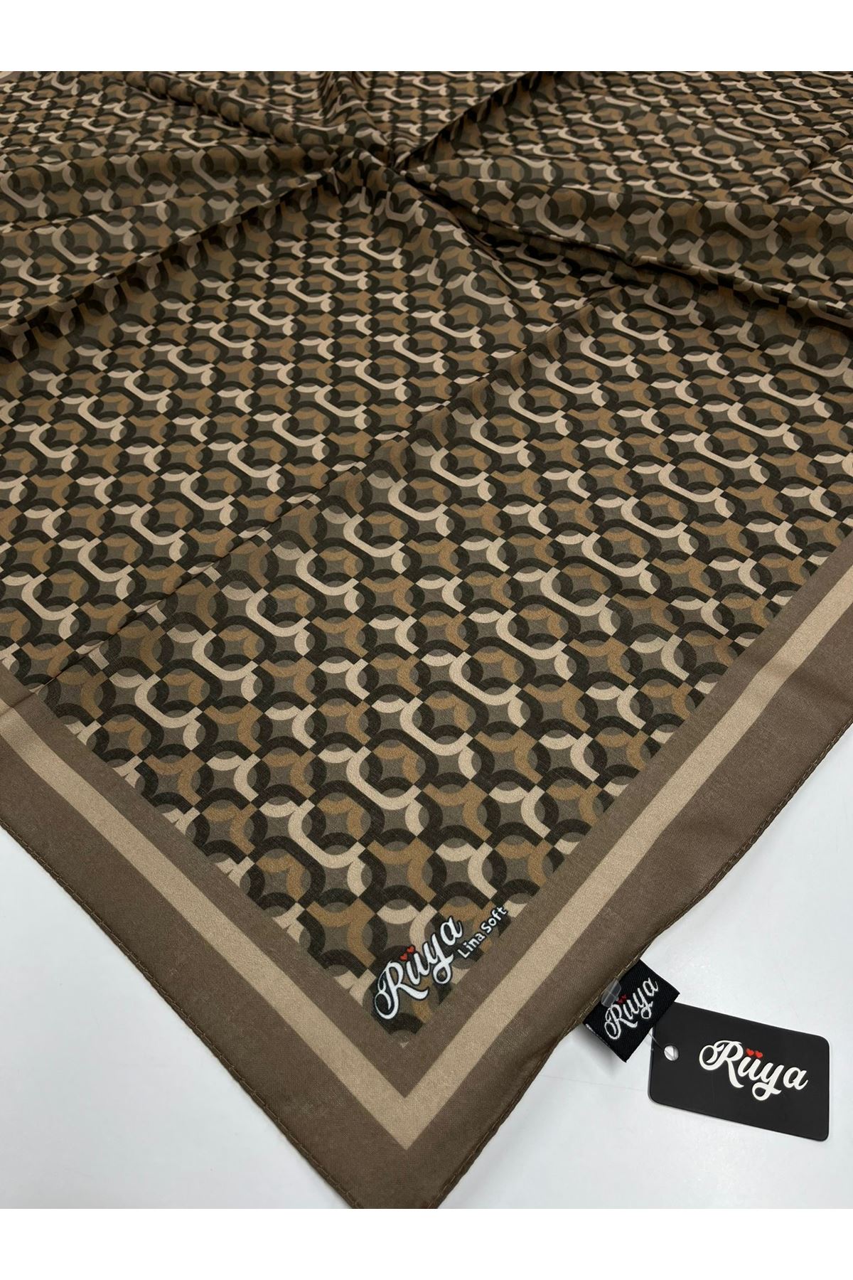 Rüya Lina Döngü Desen Soft Eşarp  