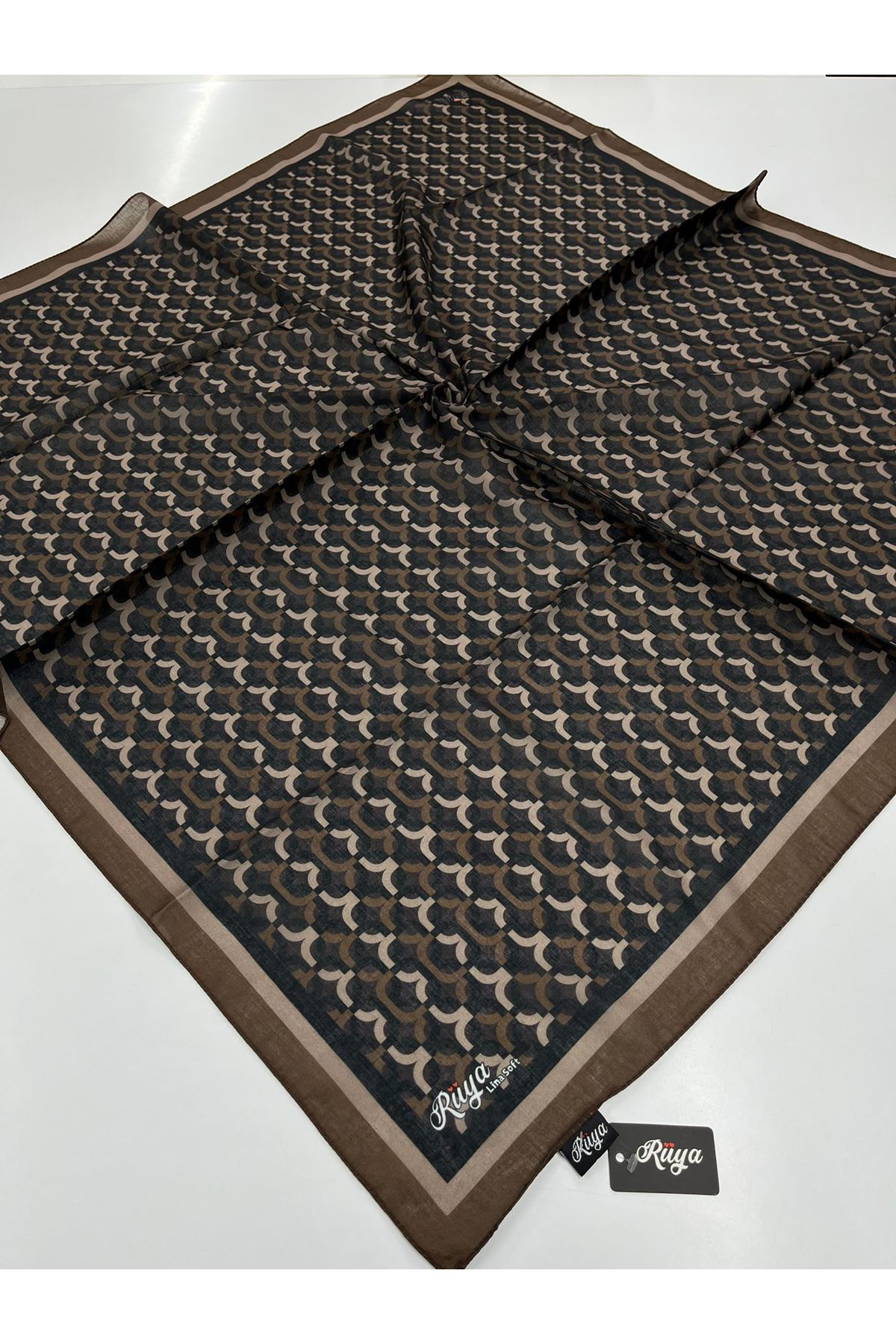 Rüya Lina Döngü Desen Soft Eşarp 