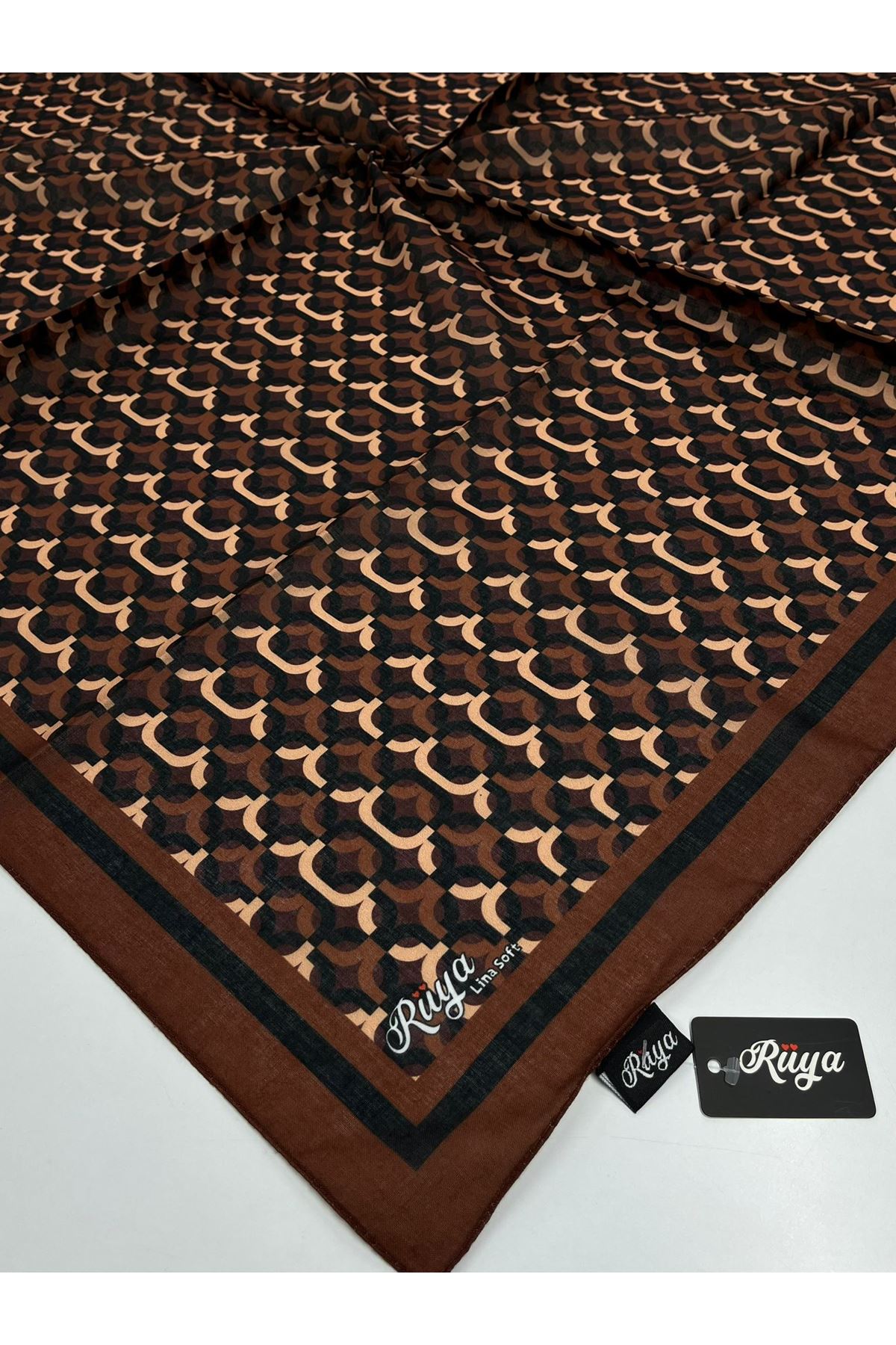 Rüya Lina Döngü Desen Soft Eşarp