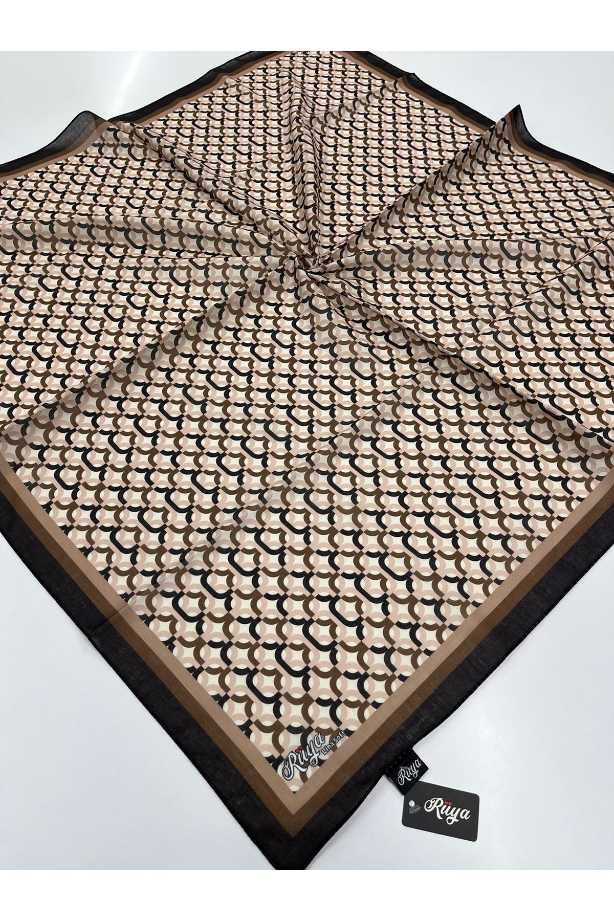 Rüya Lina Döngü Desen Soft Eşarp 