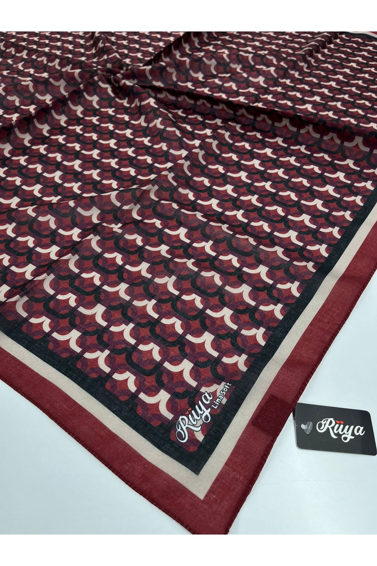 Rüya Lina Döngü Desen Soft Eşarp 