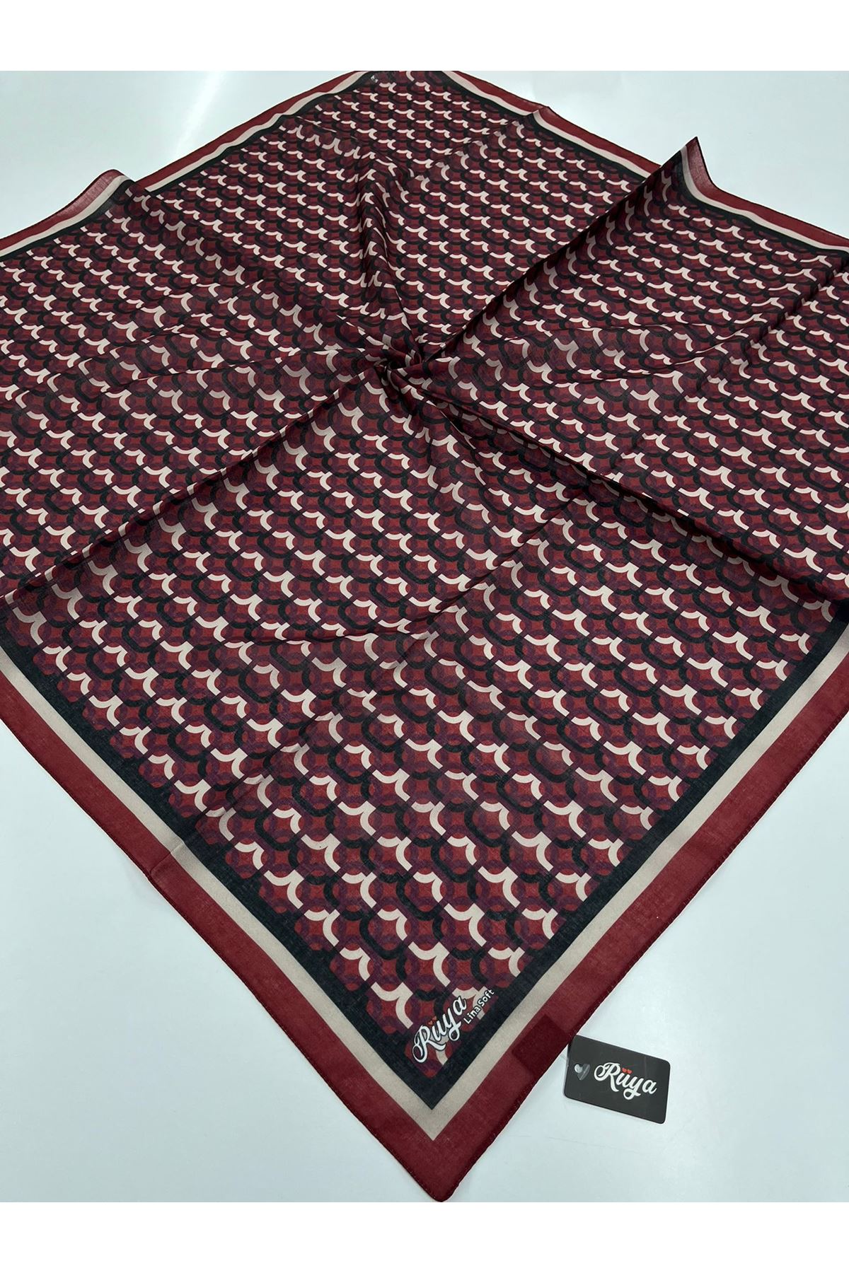 Rüya Lina Döngü Desen Soft Eşarp 