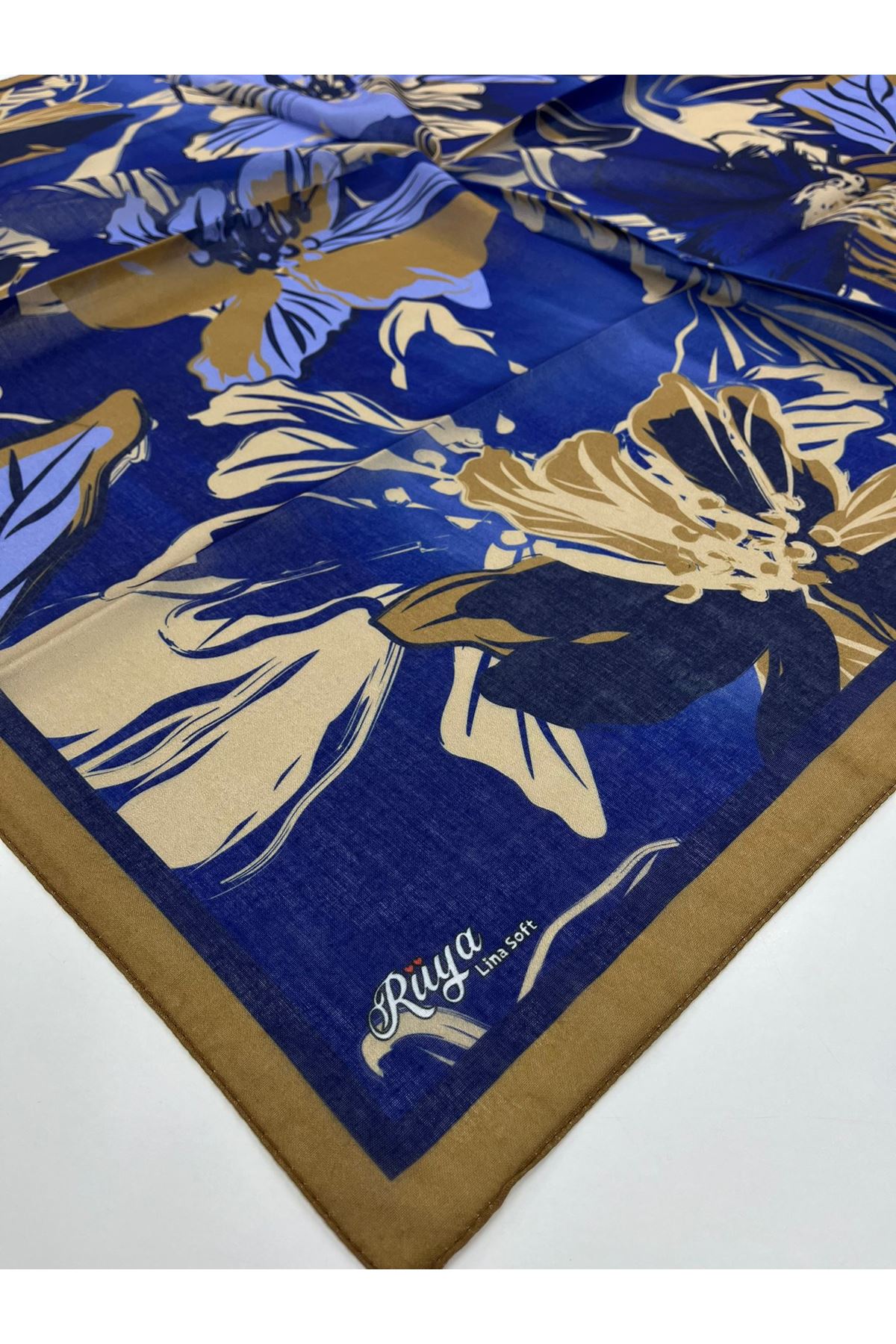 Rüya Lina Nergis Desen Soft Eşarp 