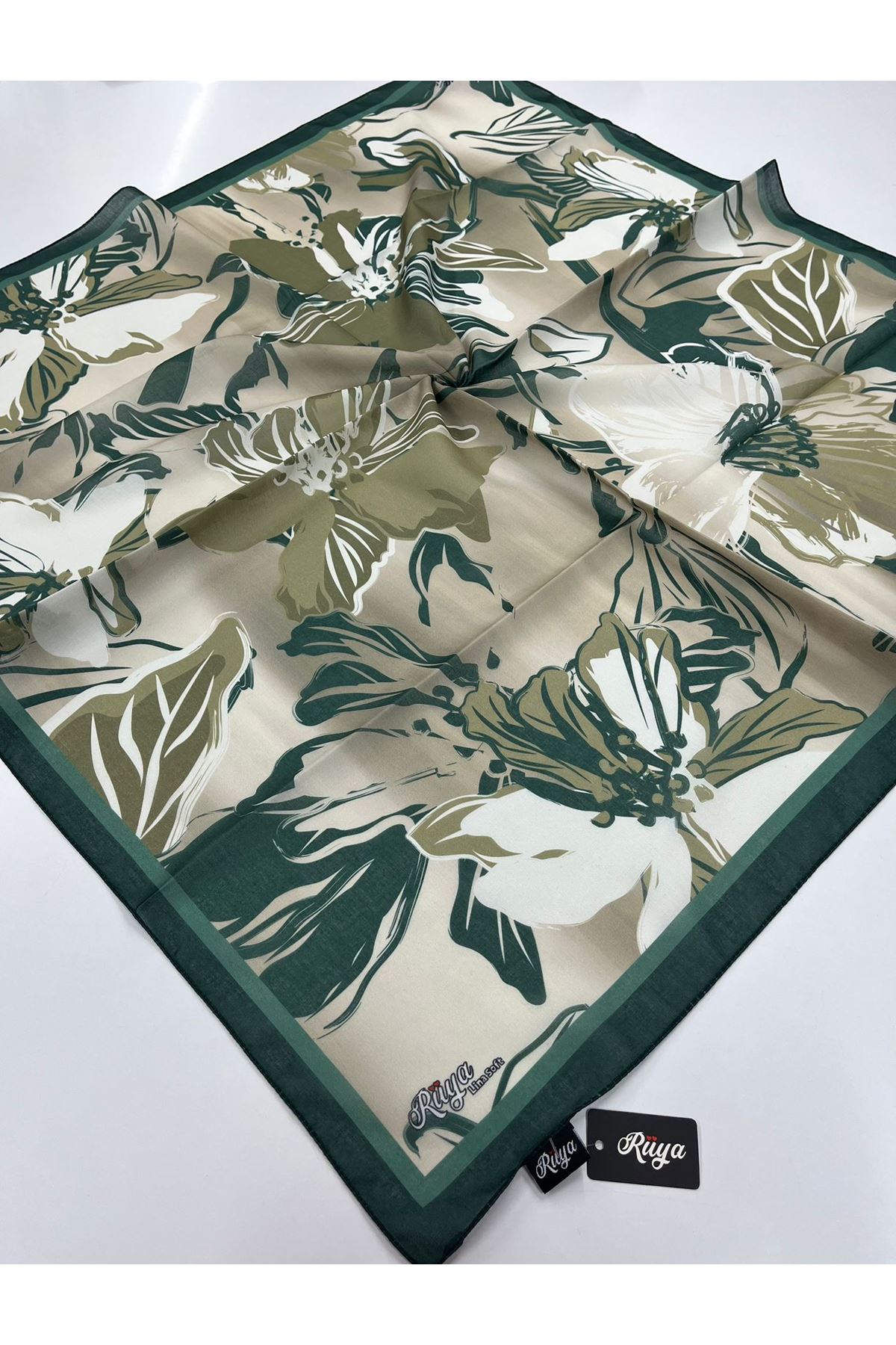 Rüya Lina Nergis Desen Soft Eşarp   