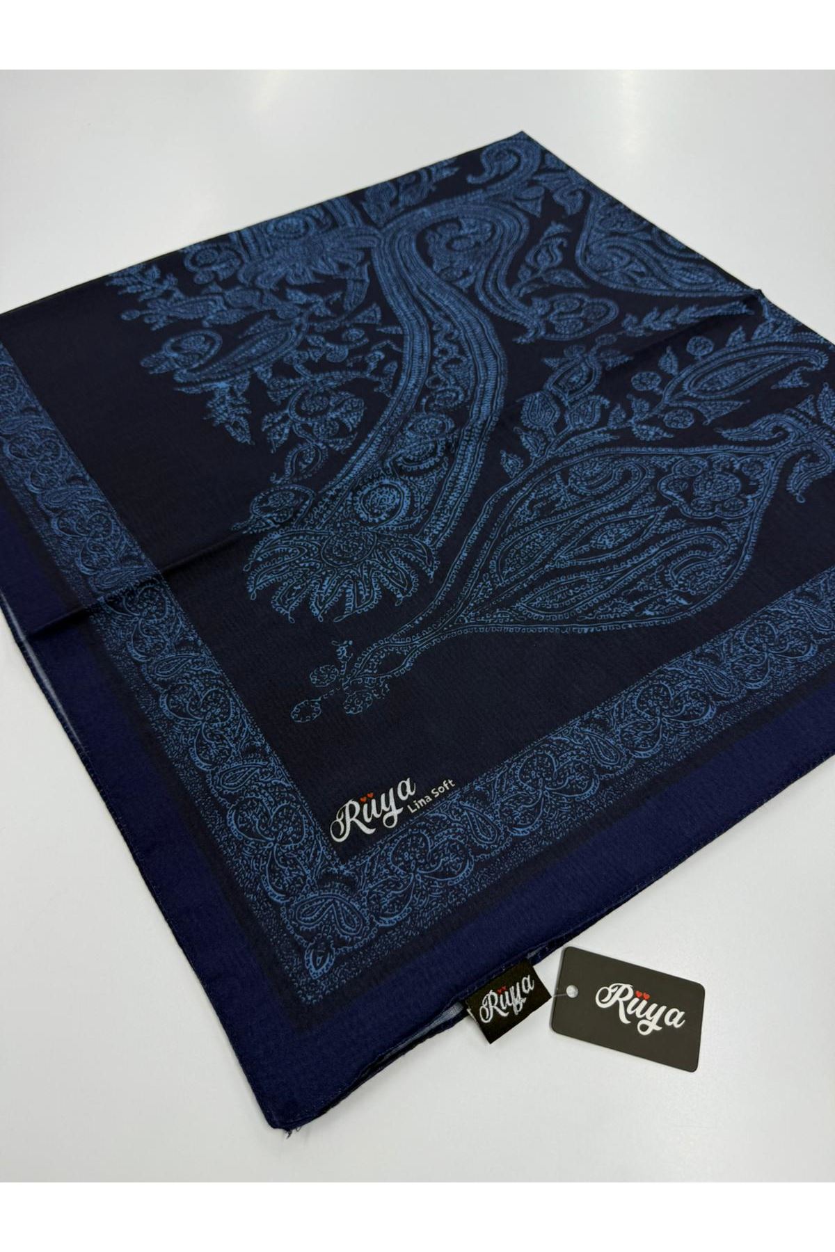 Rüya Lina Dantel Desen Soft Eşarp  