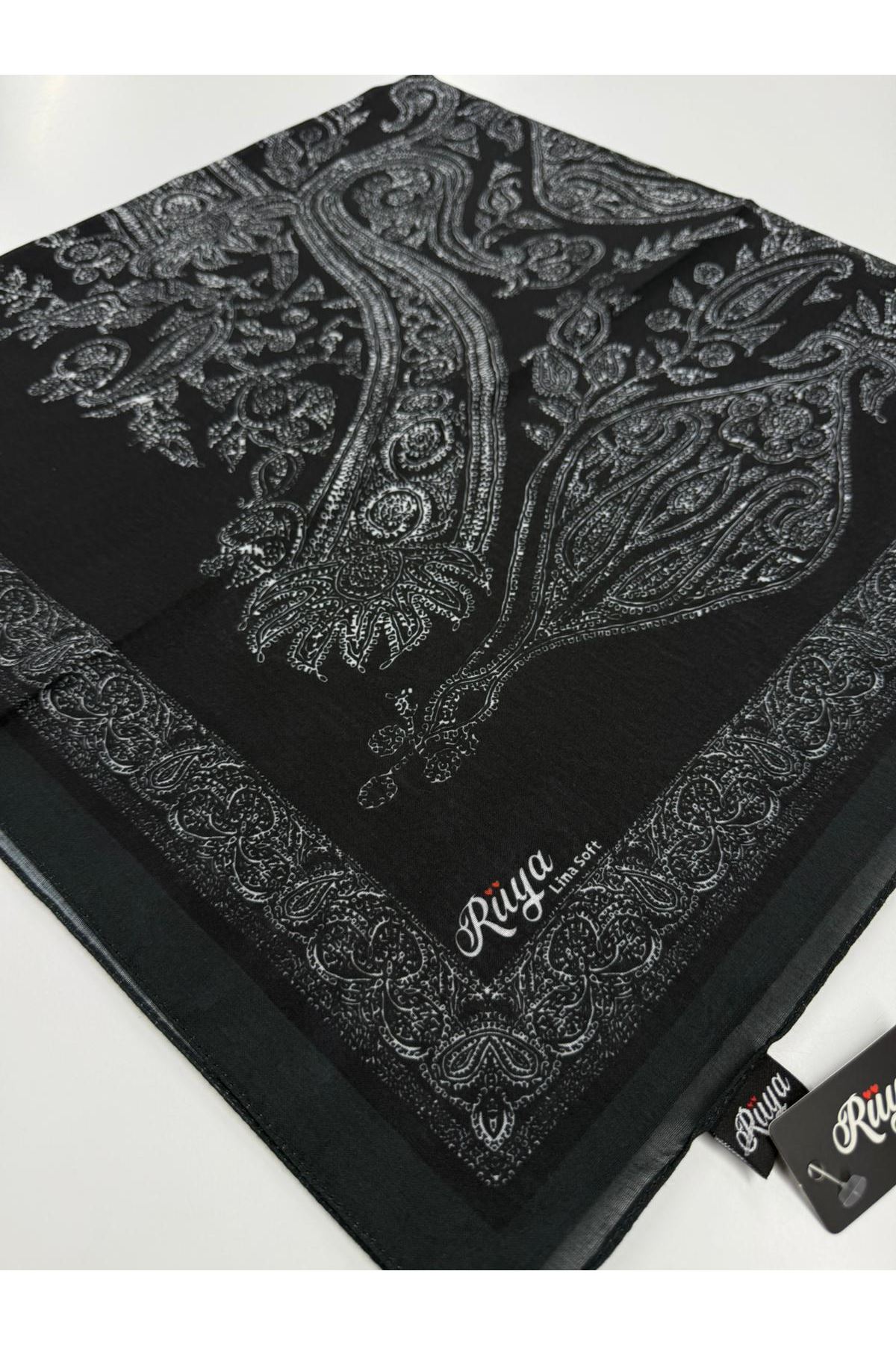 Rüya Lina Dantel Desen Soft Eşarp 