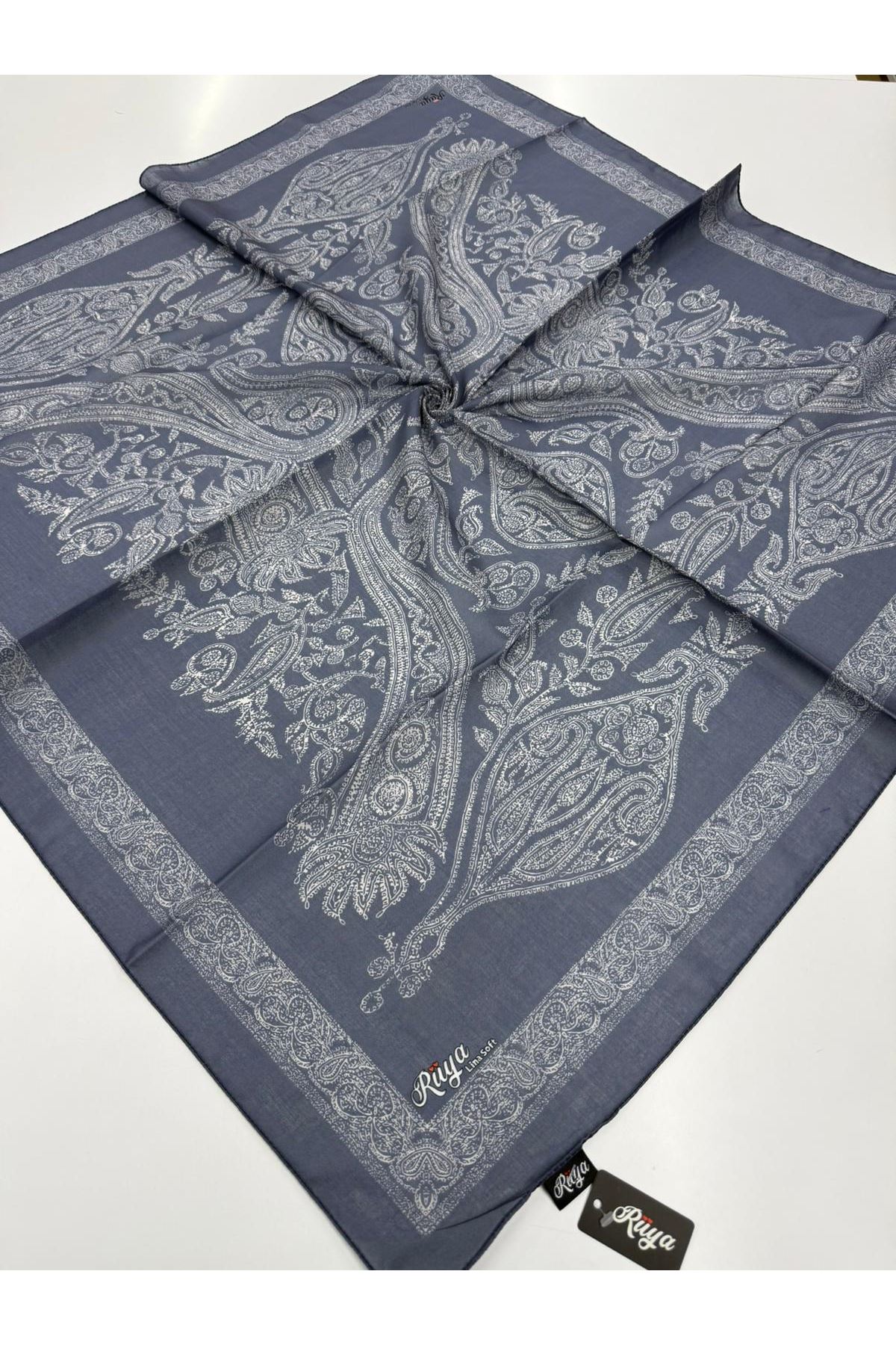 Rüya Lina Dantel Desen Soft Eşarp   