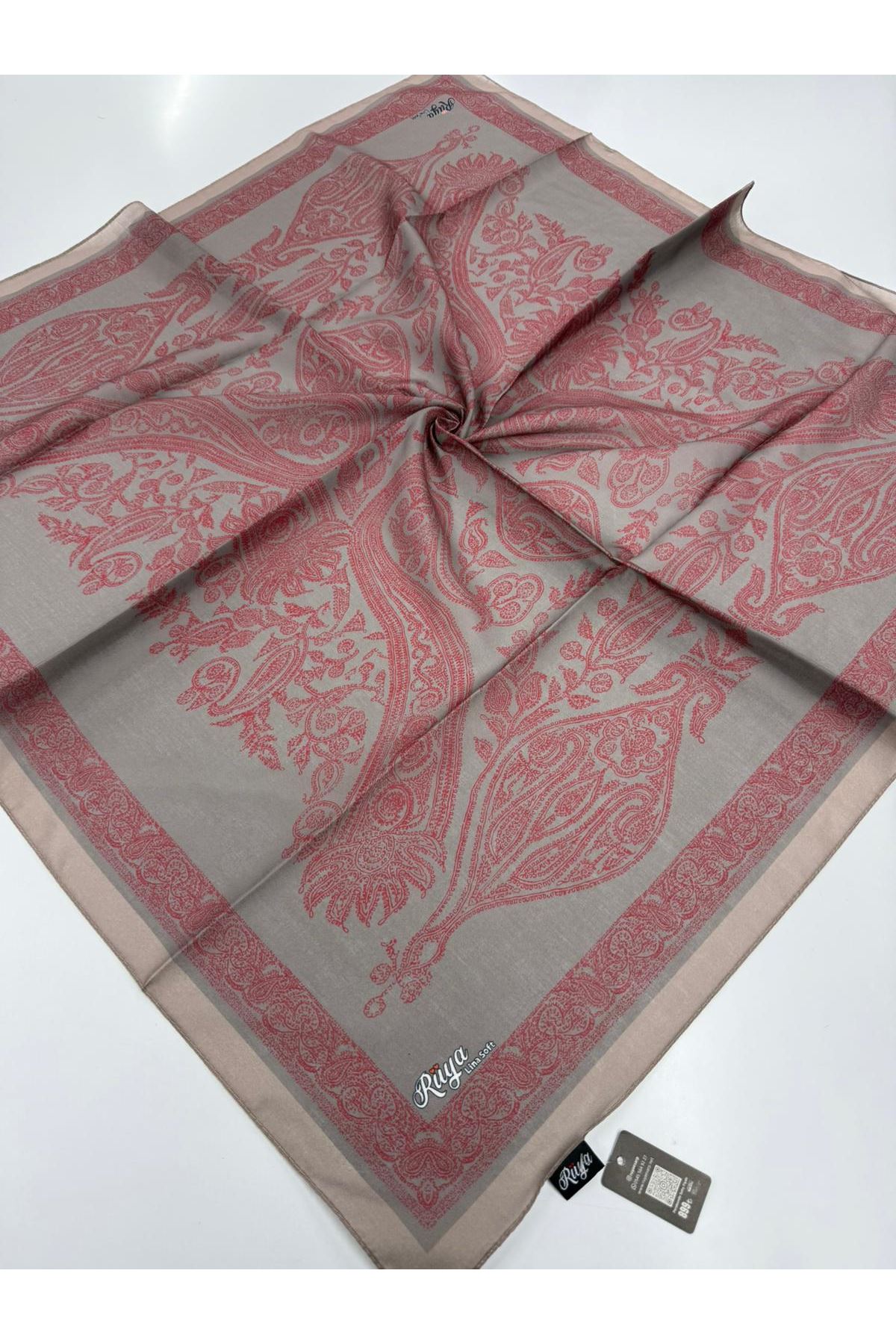 Rüya Lina Dantel Desen Soft Eşarp 