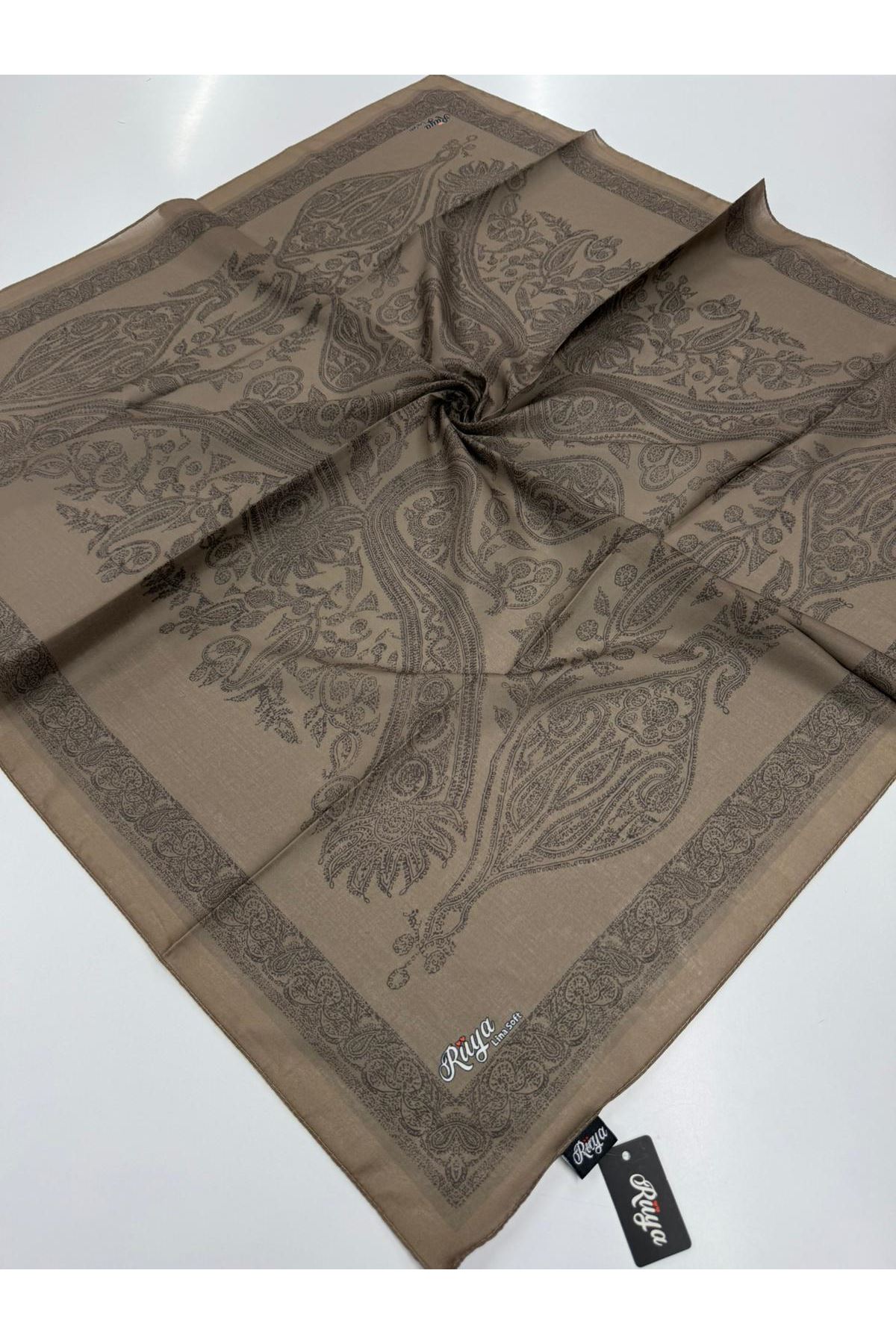 Rüya Lina Dantel Desen Soft Eşarp   