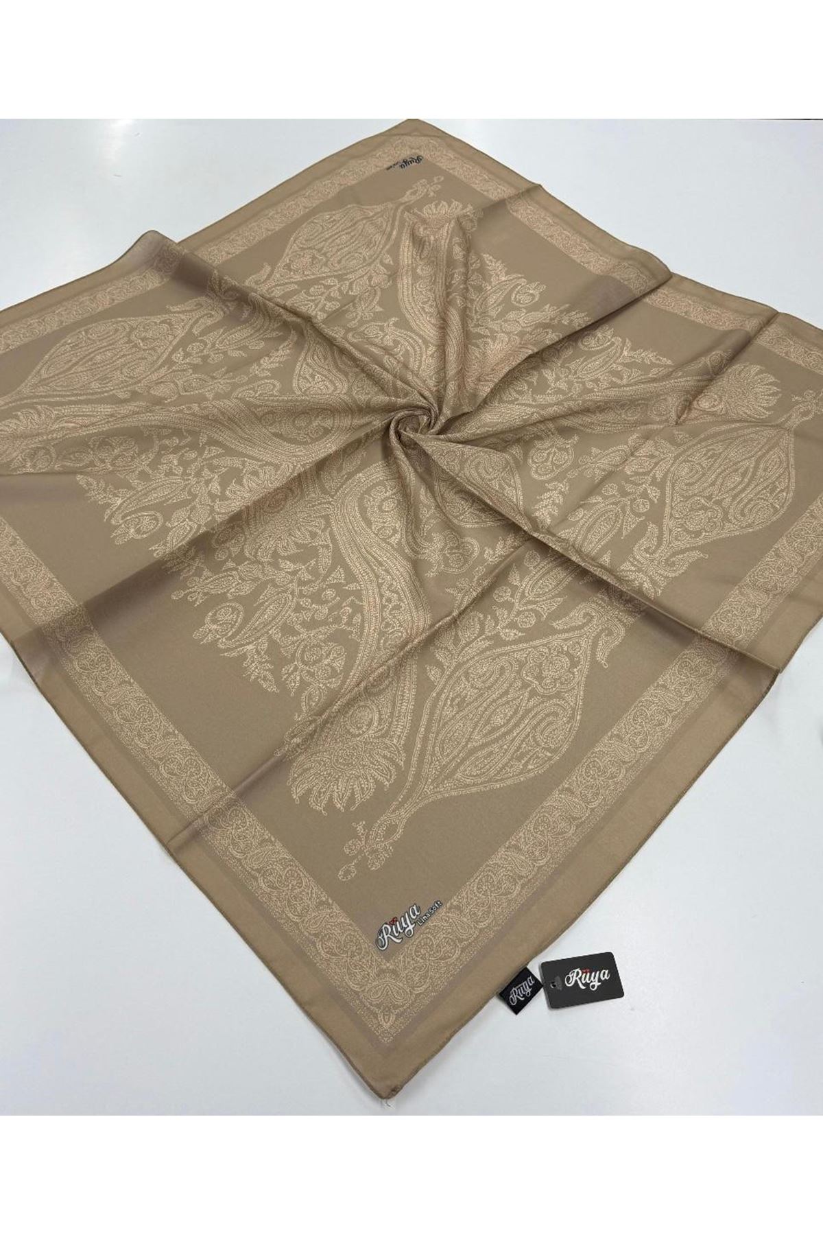 Rüya Lina Dantel Desen Soft Eşarp   