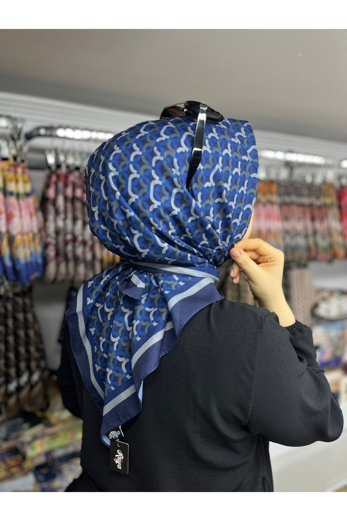 Rüya Lina Döngü Desen Soft Eşarp 