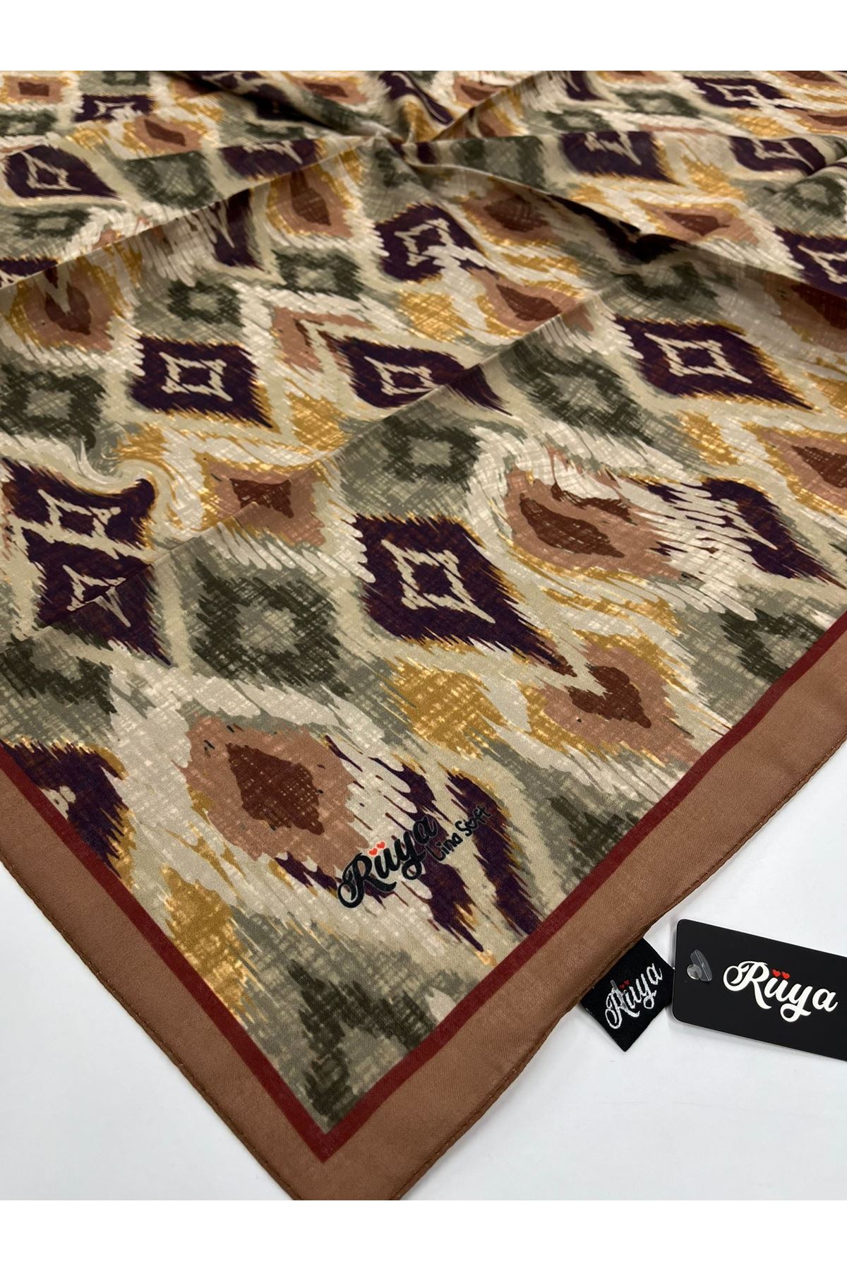 Rüya Lina Retro Desen Soft Eşarp