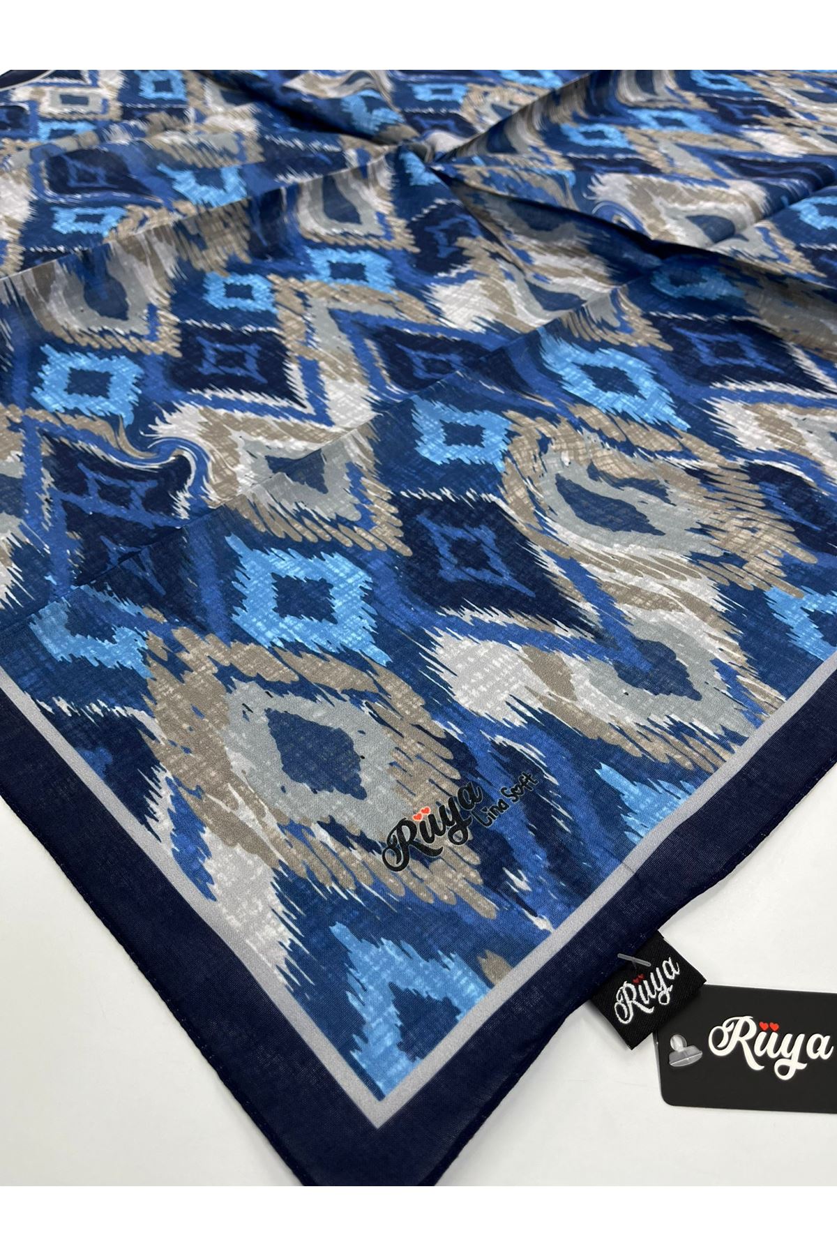 Rüya Lina Retro Desen Soft Eşarp   