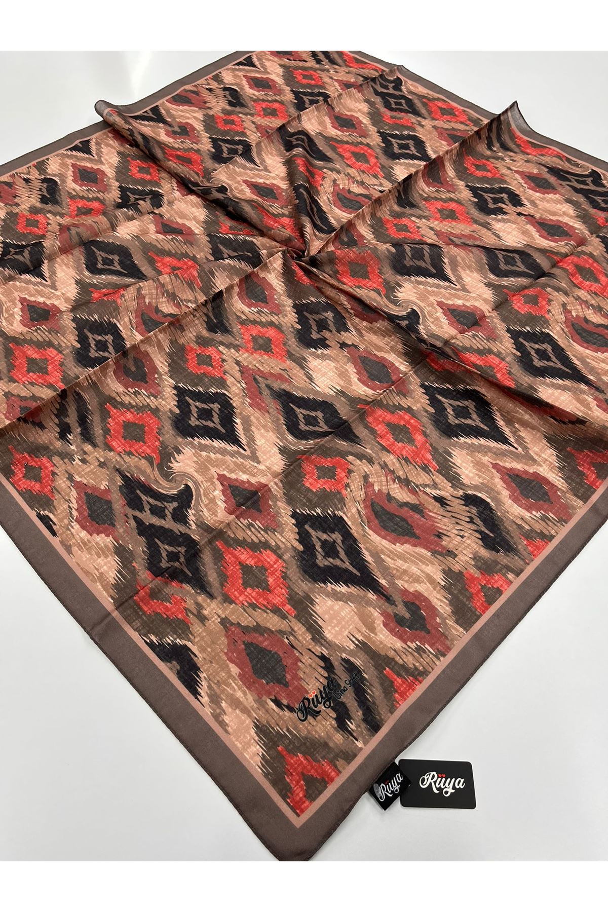 Rüya Lina Retro Desen Soft Eşarp   