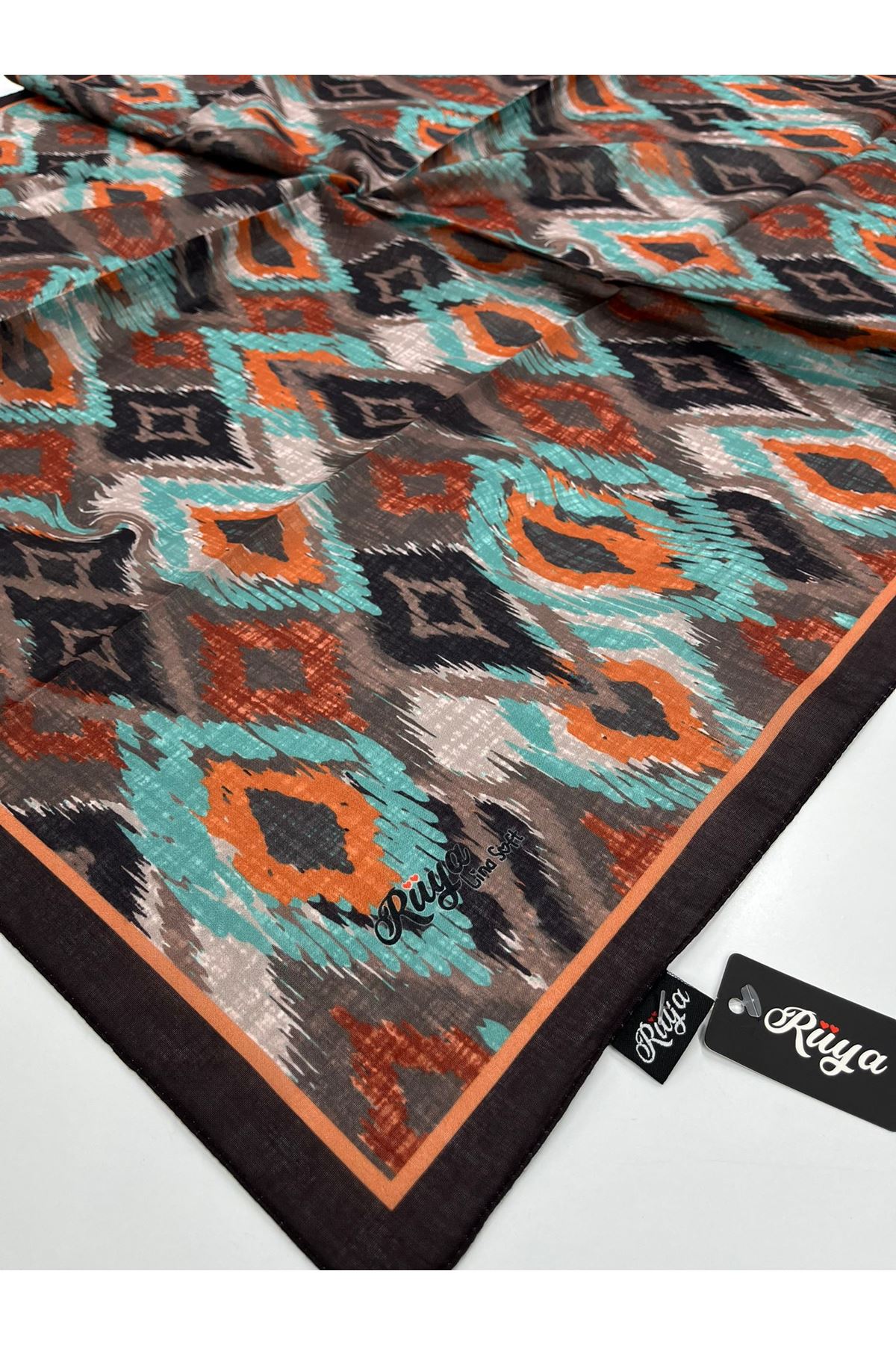 Rüya Lina Retro Desen Soft Eşarp   