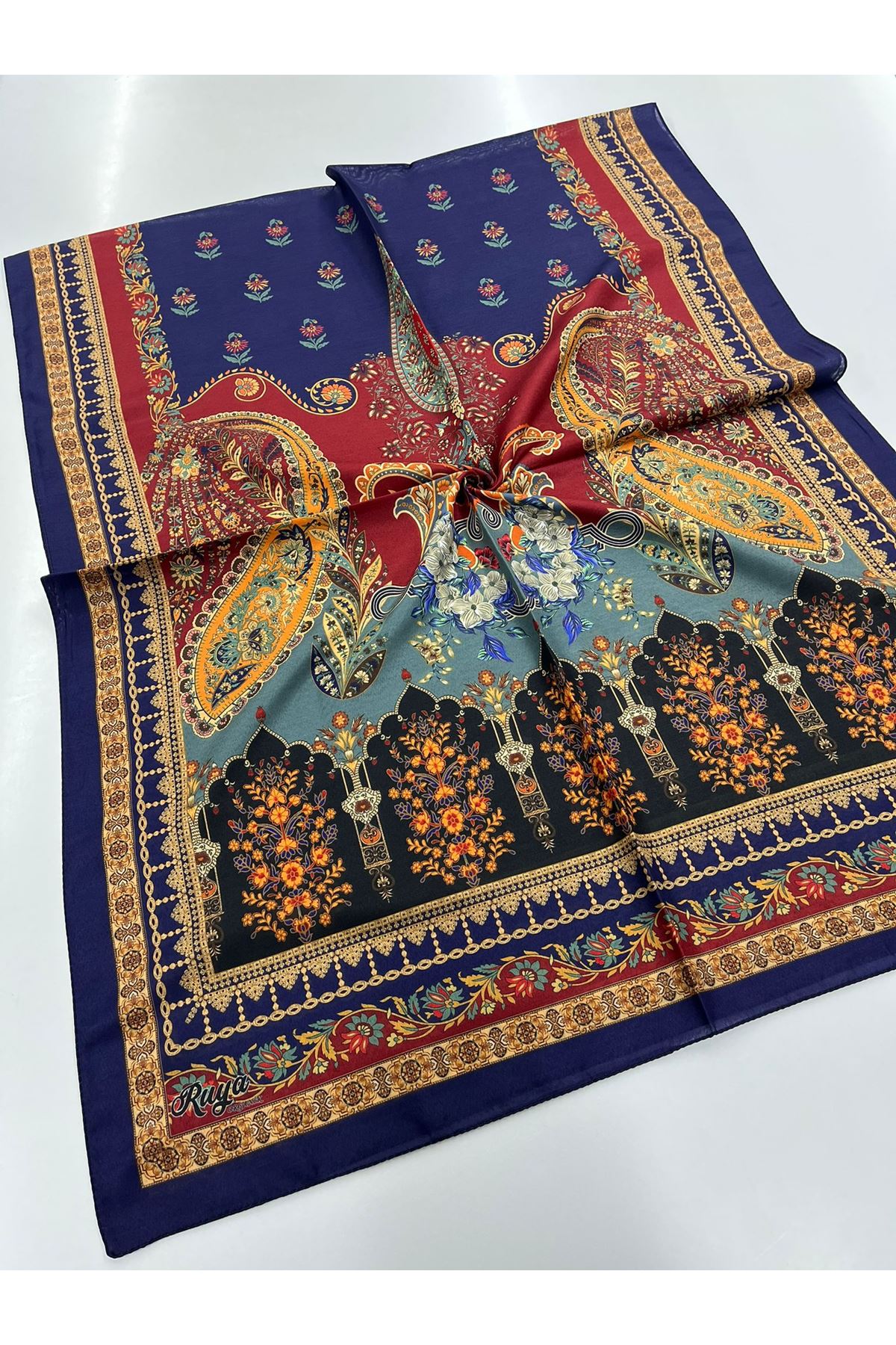 Etnik Desen Rüya Organik Şal 