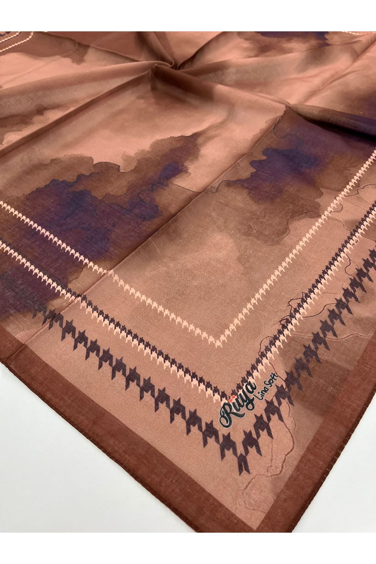 Rüya Lina Kazayağı Desen Soft Eşarp