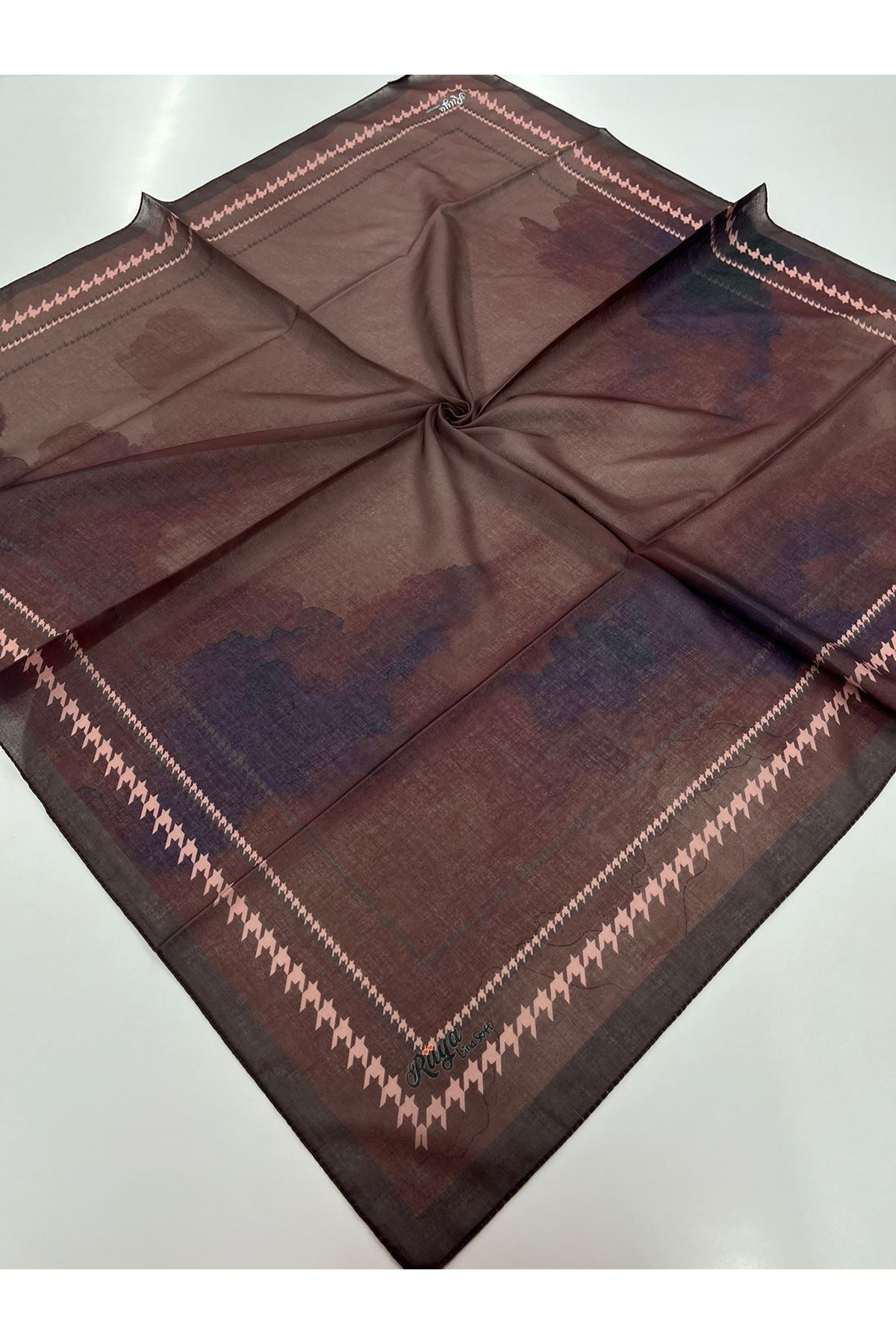 Rüya Lina Kazayağı Desen Soft Eşarp  