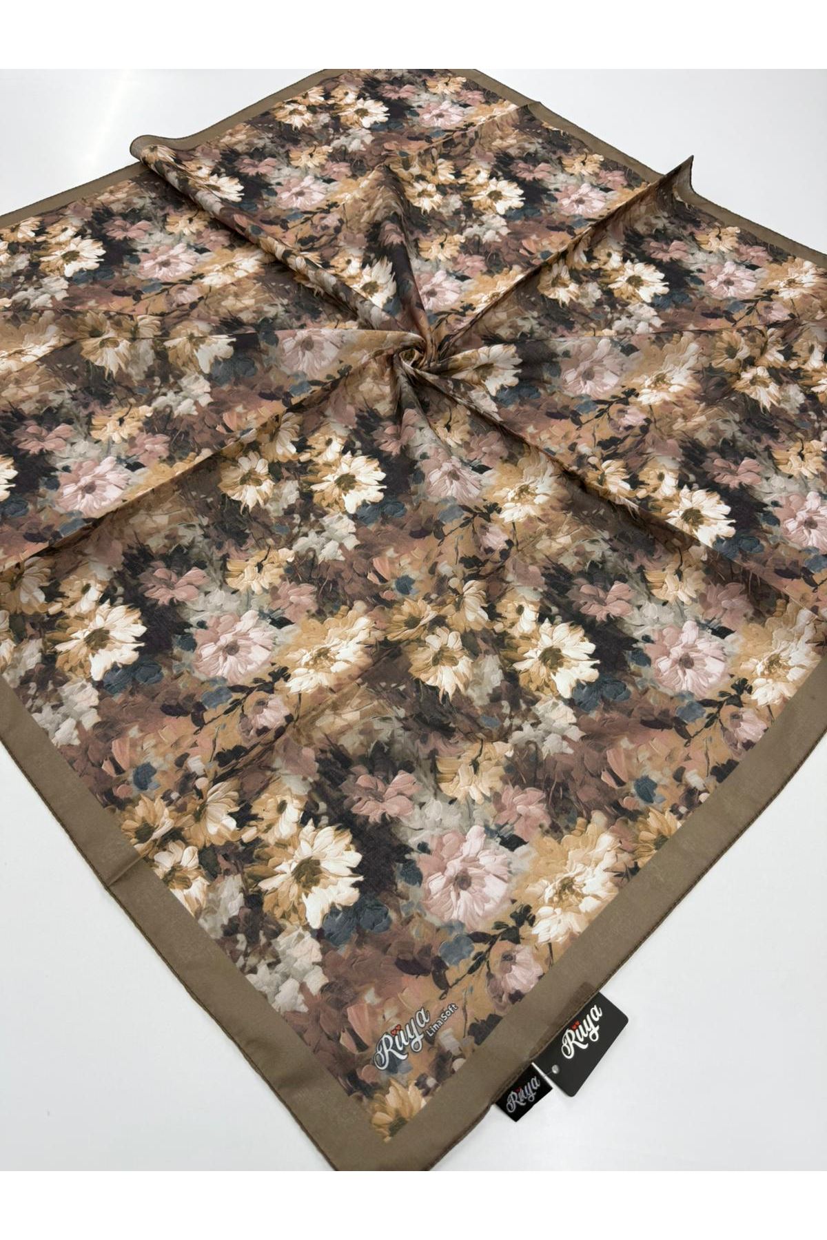 Rüya Lina Çiçek Desen Soft Eşarp 