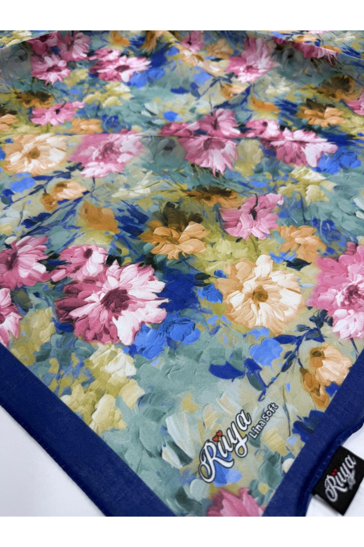 Rüya Lina Çiçek Desen Soft Eşarp  