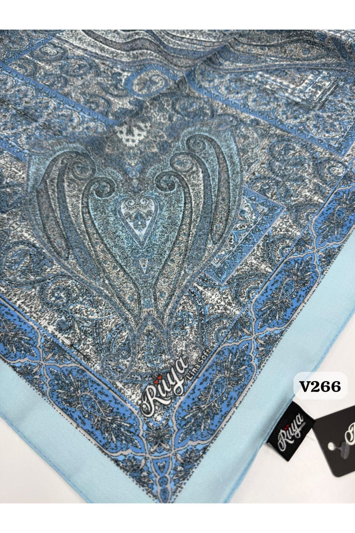 Rüya Lina Etnik Desen Soft Eşarp Kod: 0071 - V266