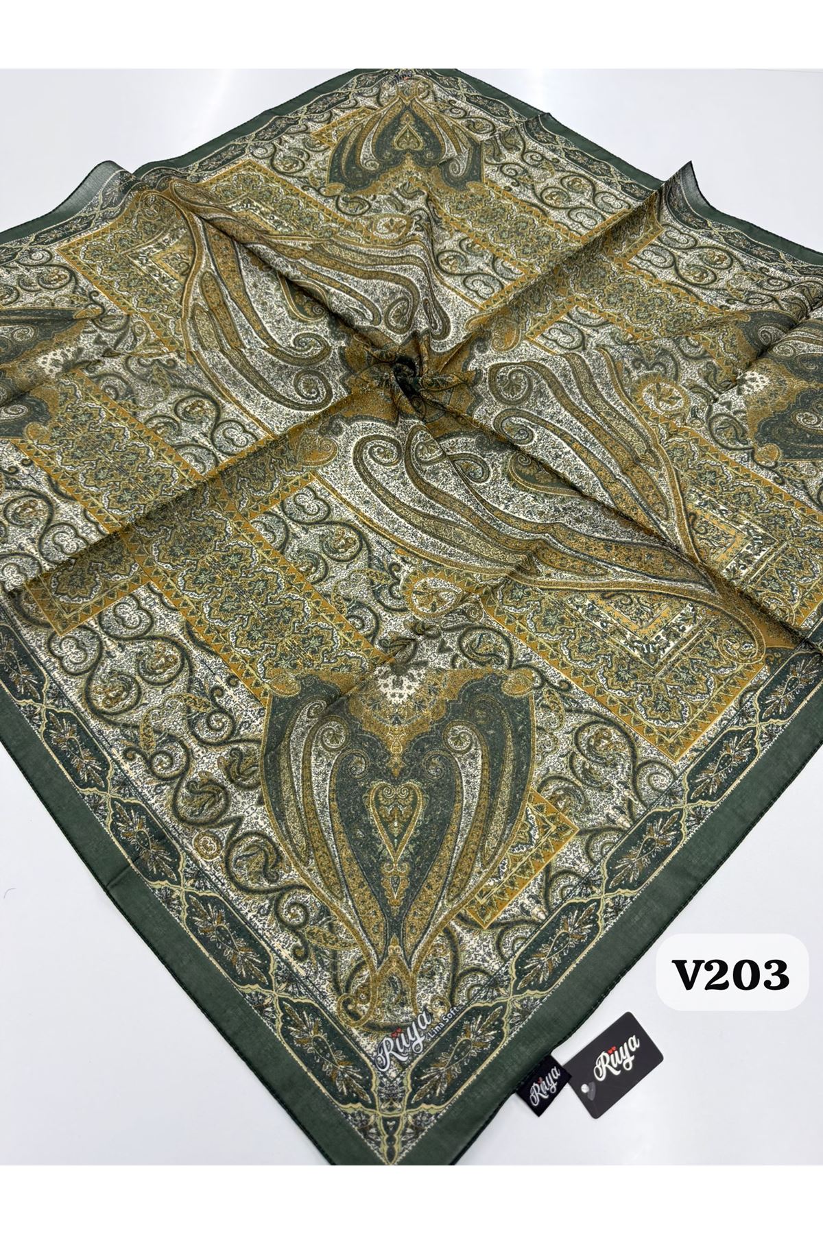 Rüya Lina Etnik Desen Soft Eşarp Kod: 0071 - V203