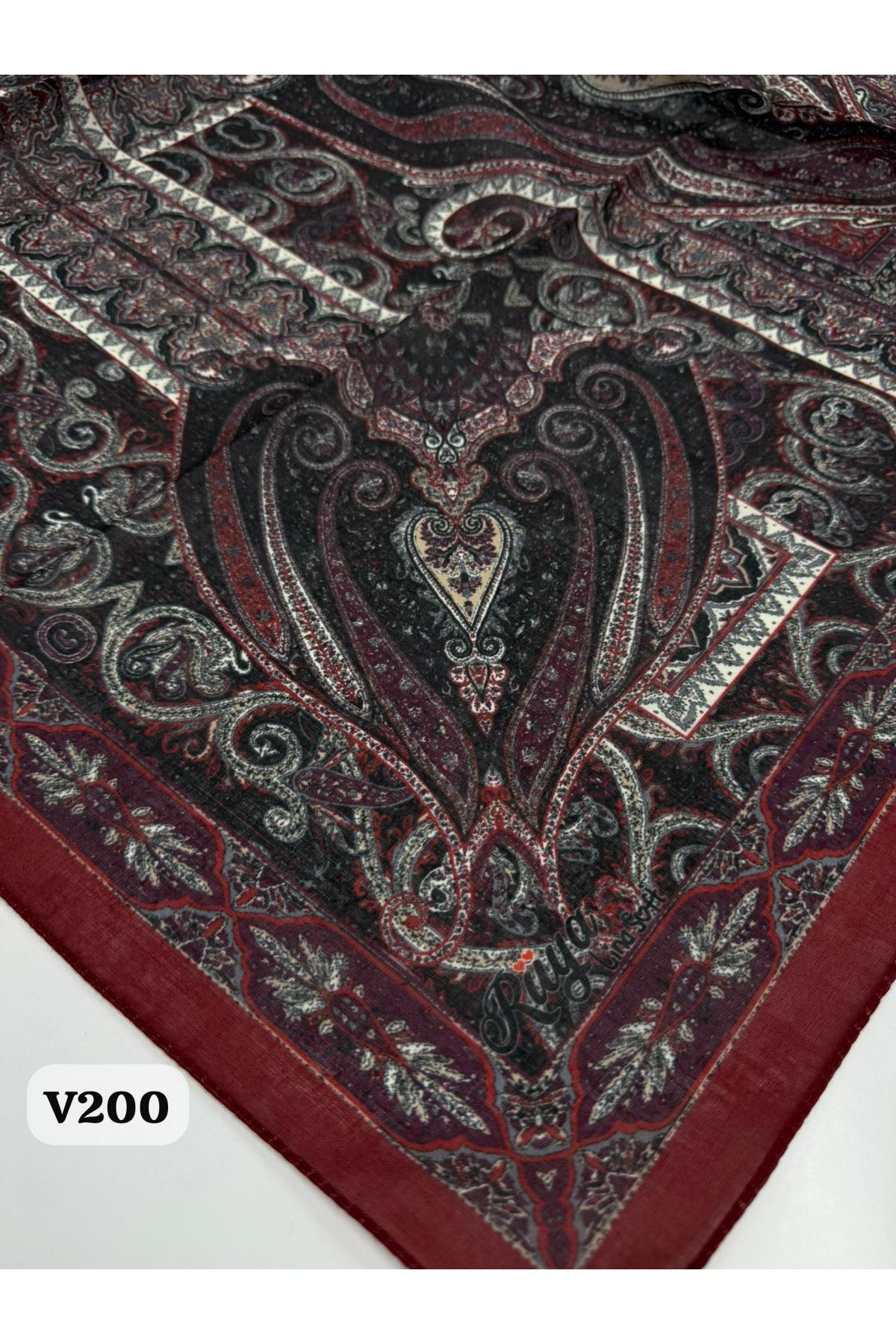 Rüya Lina Etnik Desen Soft Eşarp Kod: 0071 - V200