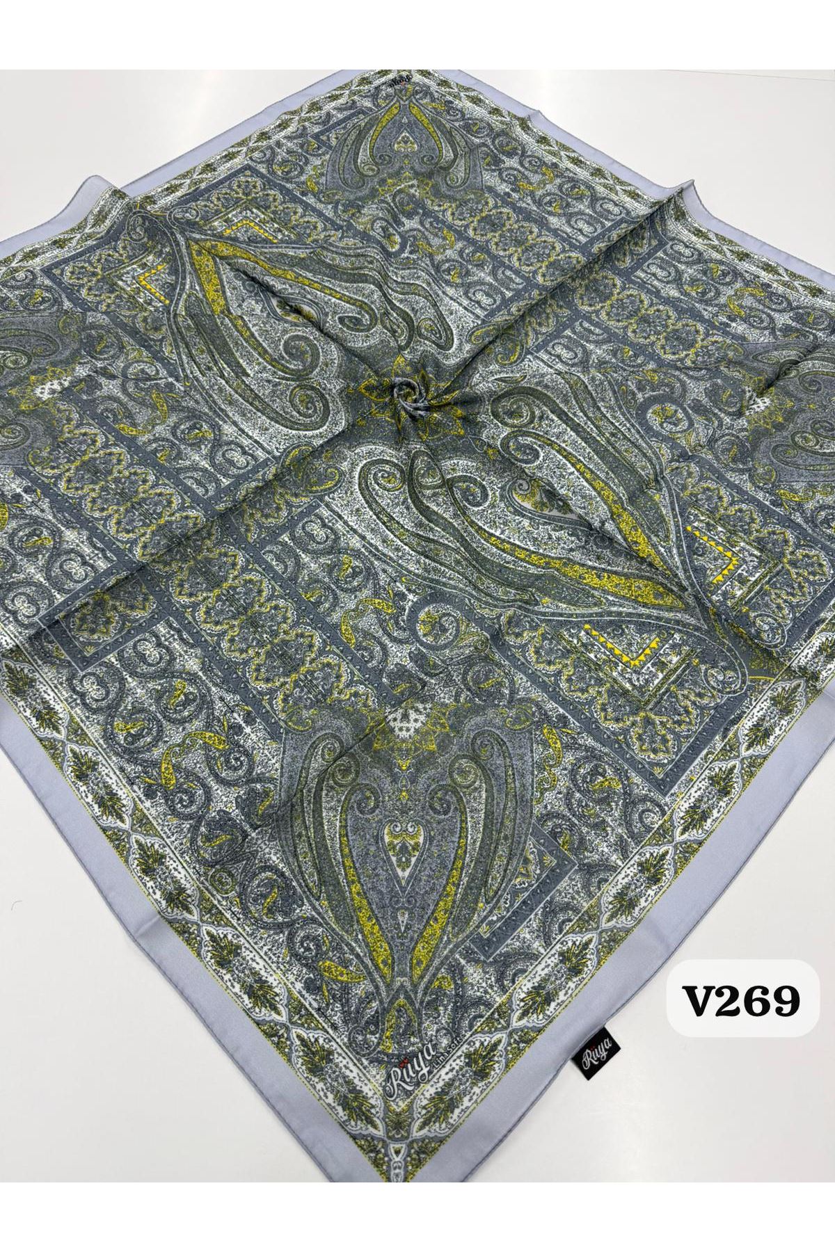 Rüya Lina Etnik Desen Soft Eşarp Kod: 0071 - V269