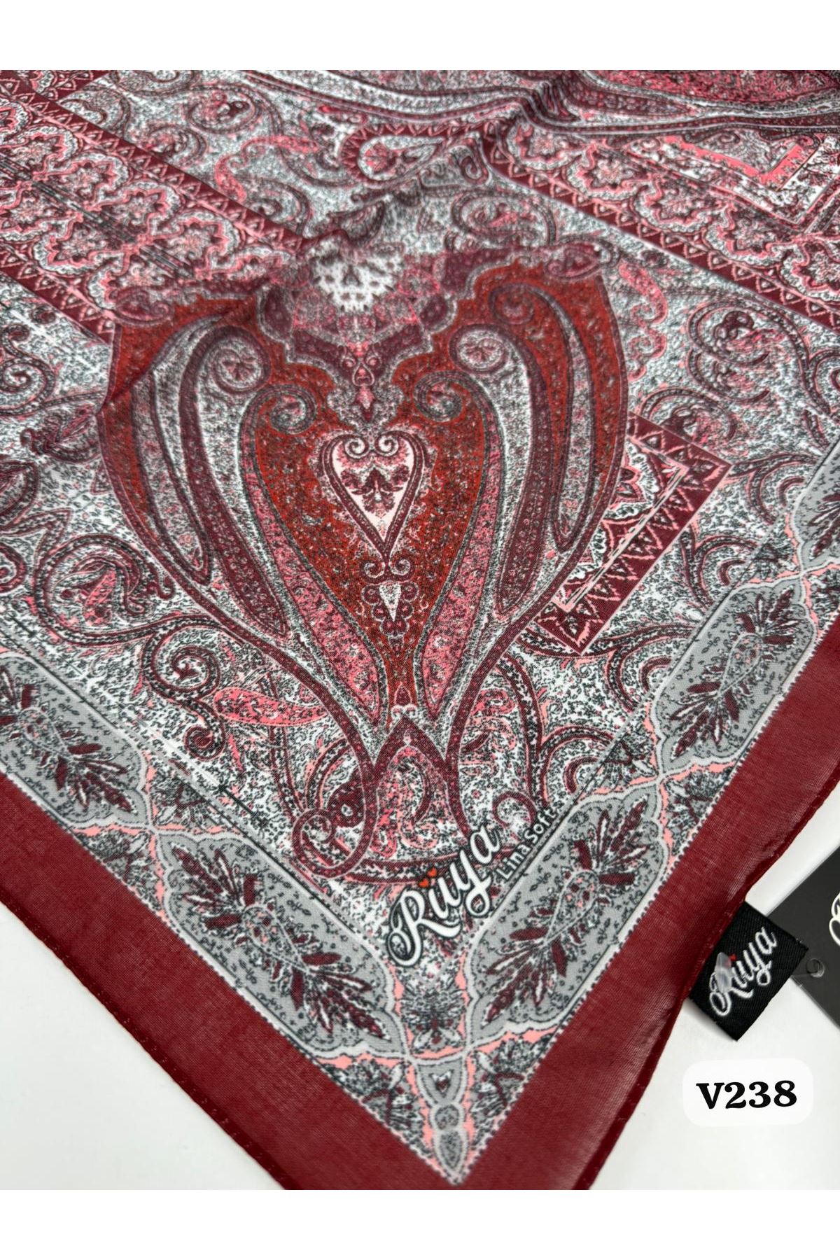 Rüya Lina Etnik Desen Soft Eşarp Kod: 0071 - V238