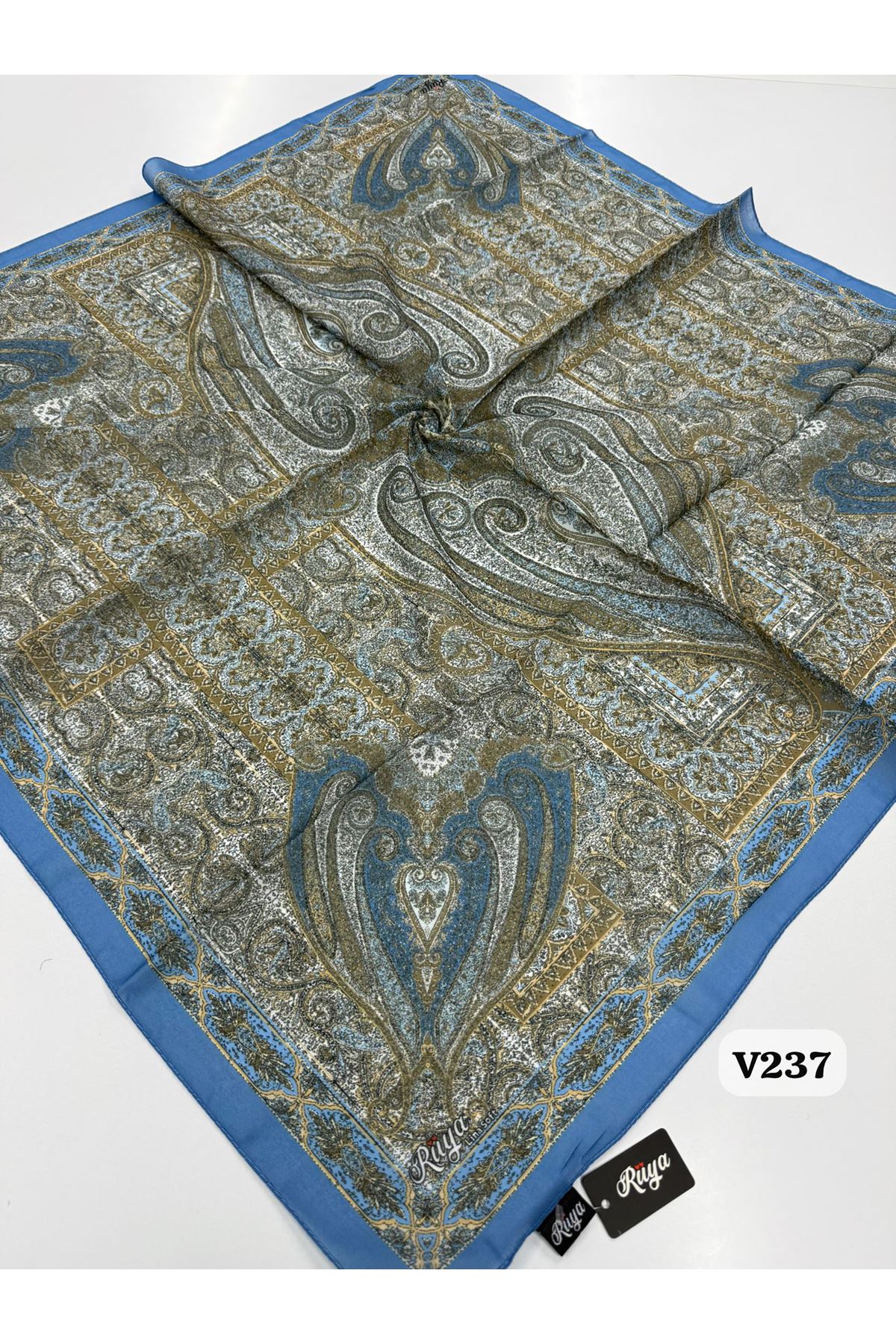 Rüya Lina Etnik Desen Soft Eşarp Kod: 0071 - V237