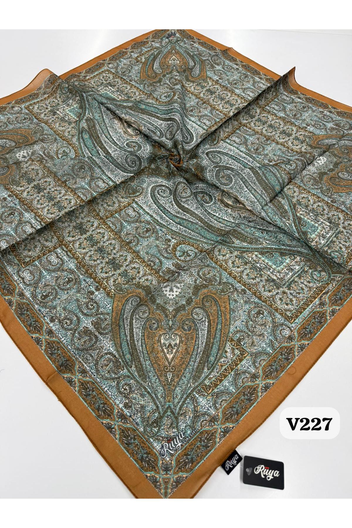 Rüya Lina Etnik Desen Soft Eşarp Kod: 0071 - V227