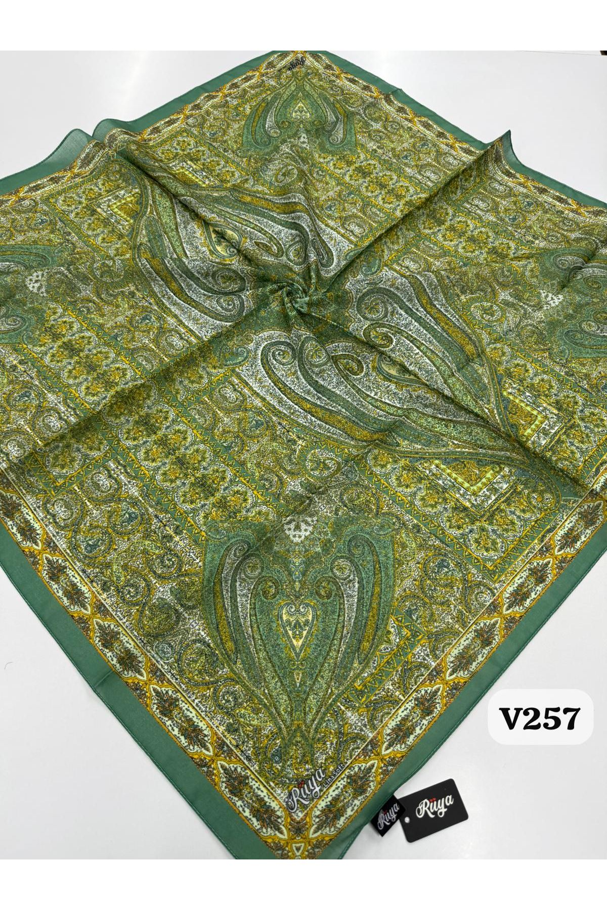 Rüya Lina Etnik Desen Soft Eşarp Kod: 0071 - V257