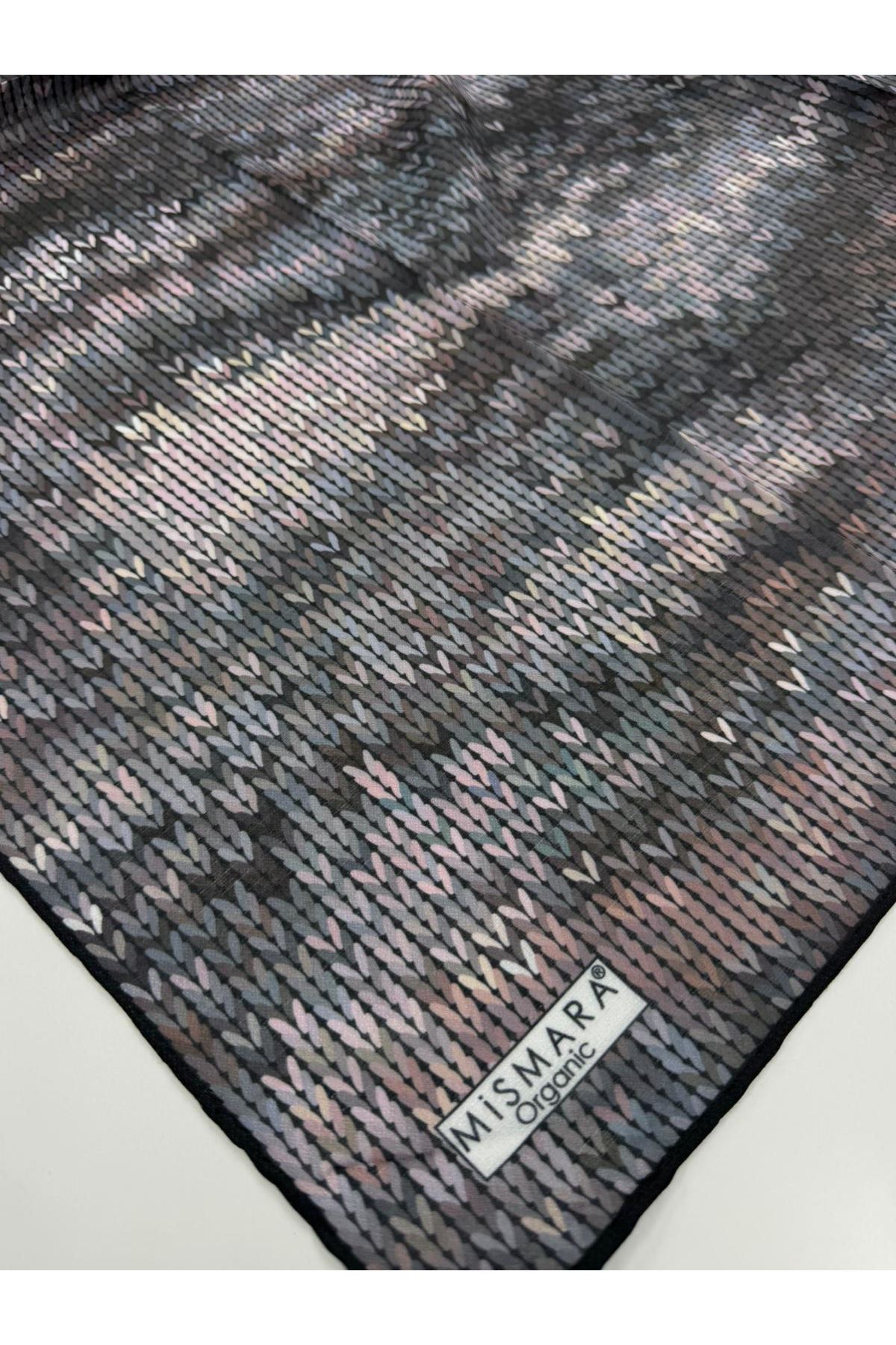 Örgü Desen Organik  Eşarp 