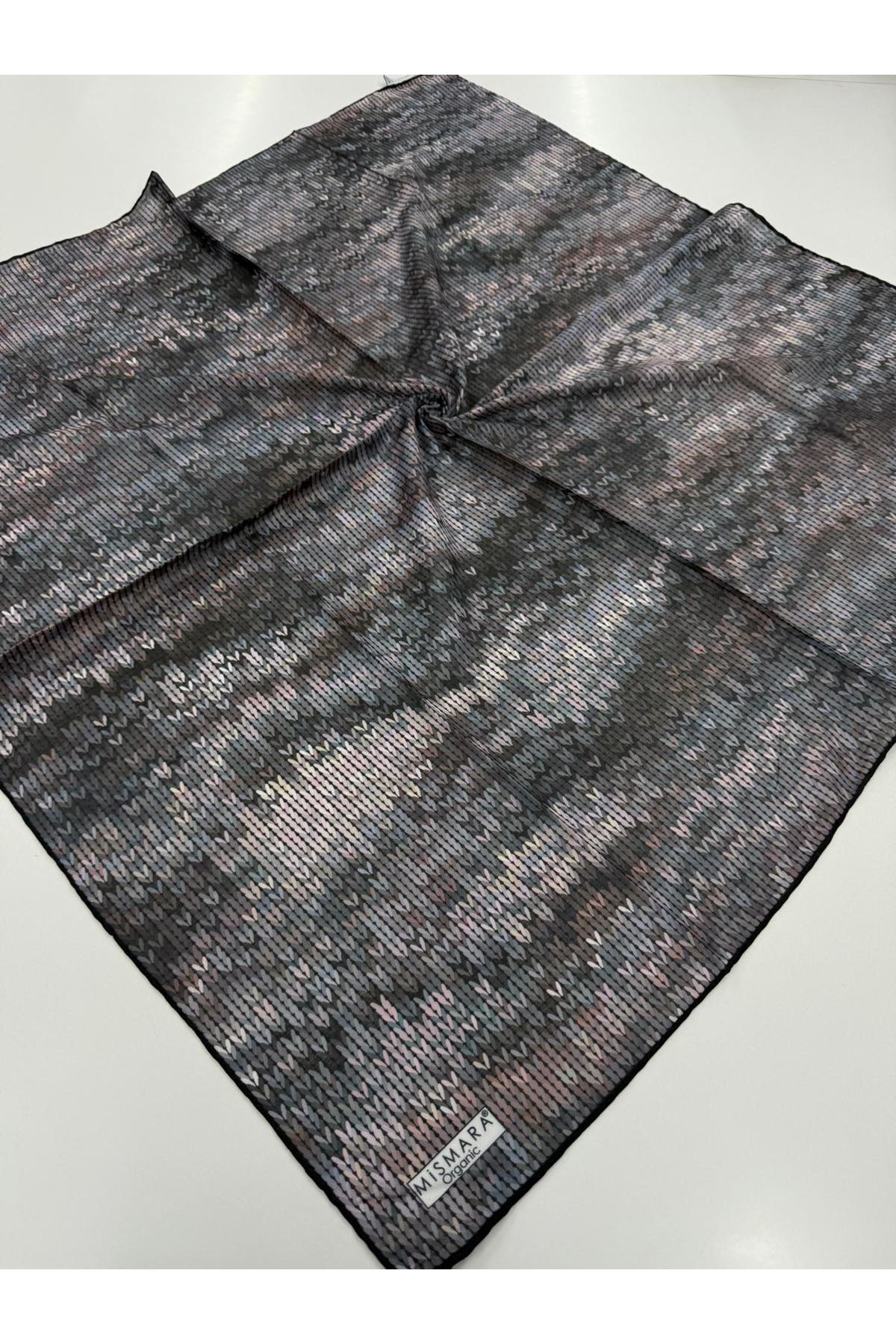 Örgü Desen Organik  Eşarp 