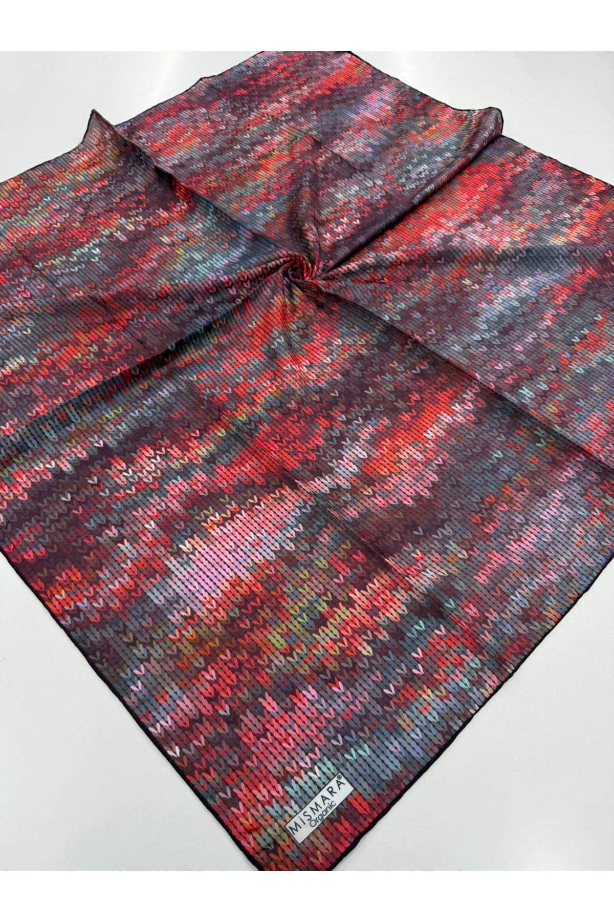 Örgü Desen Organik  Eşarp 