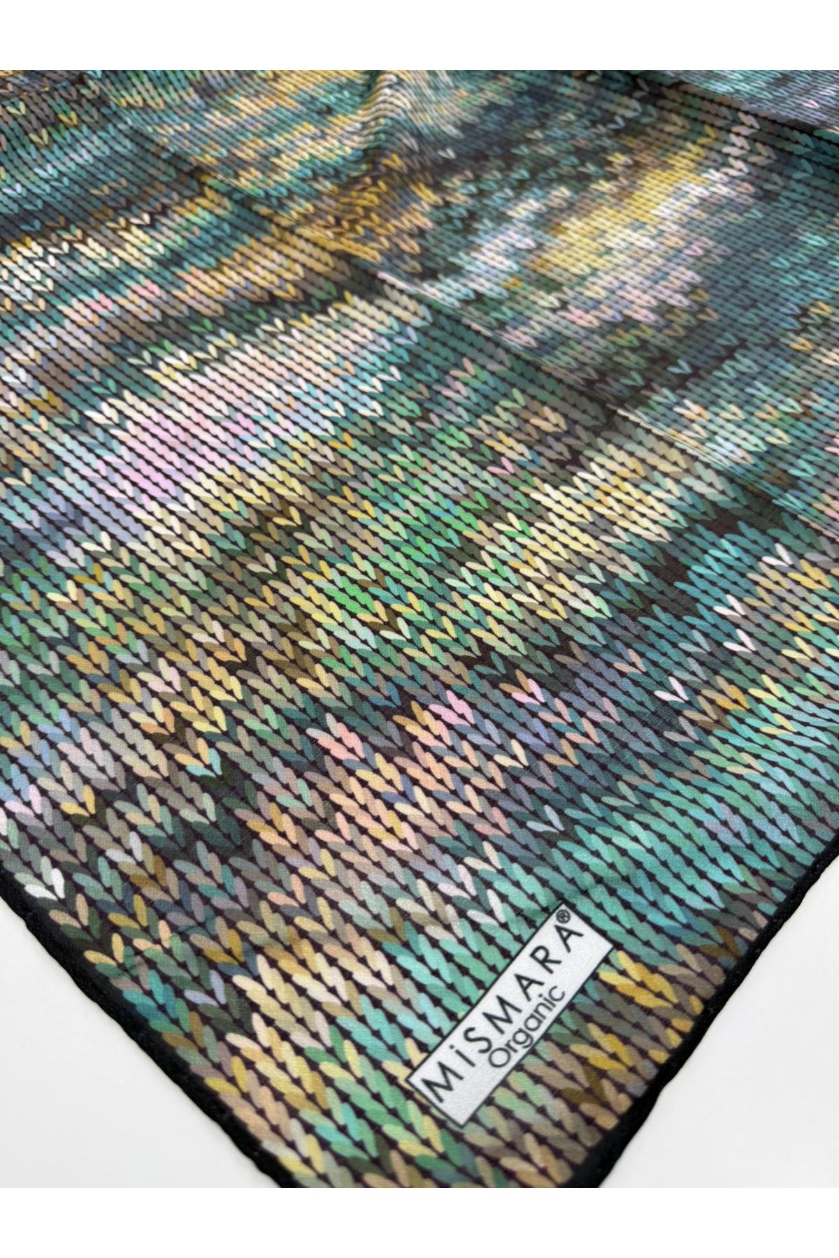 Örgü Desen Organik  Eşarp 