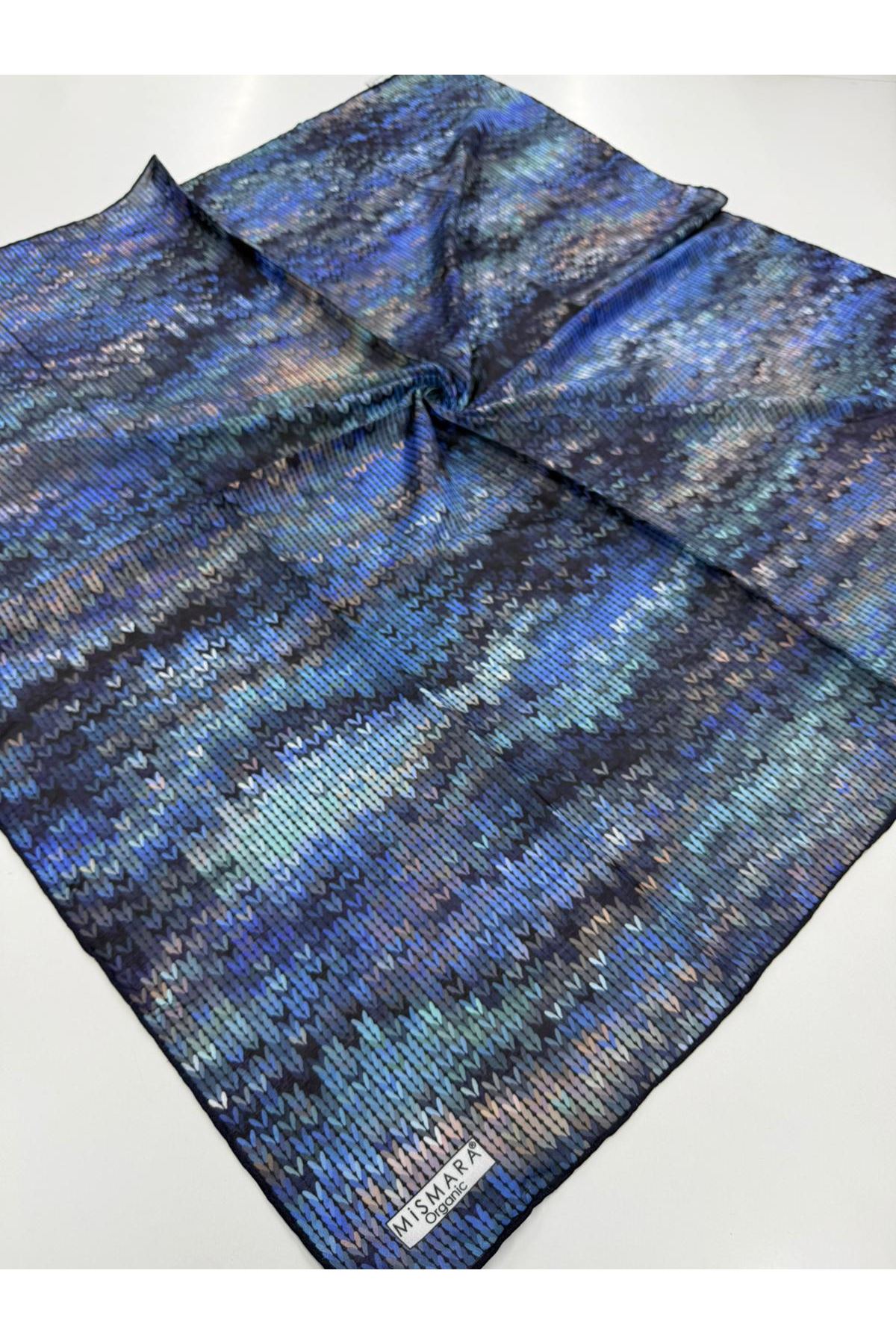 Örgü Desen Organik  Eşarp 