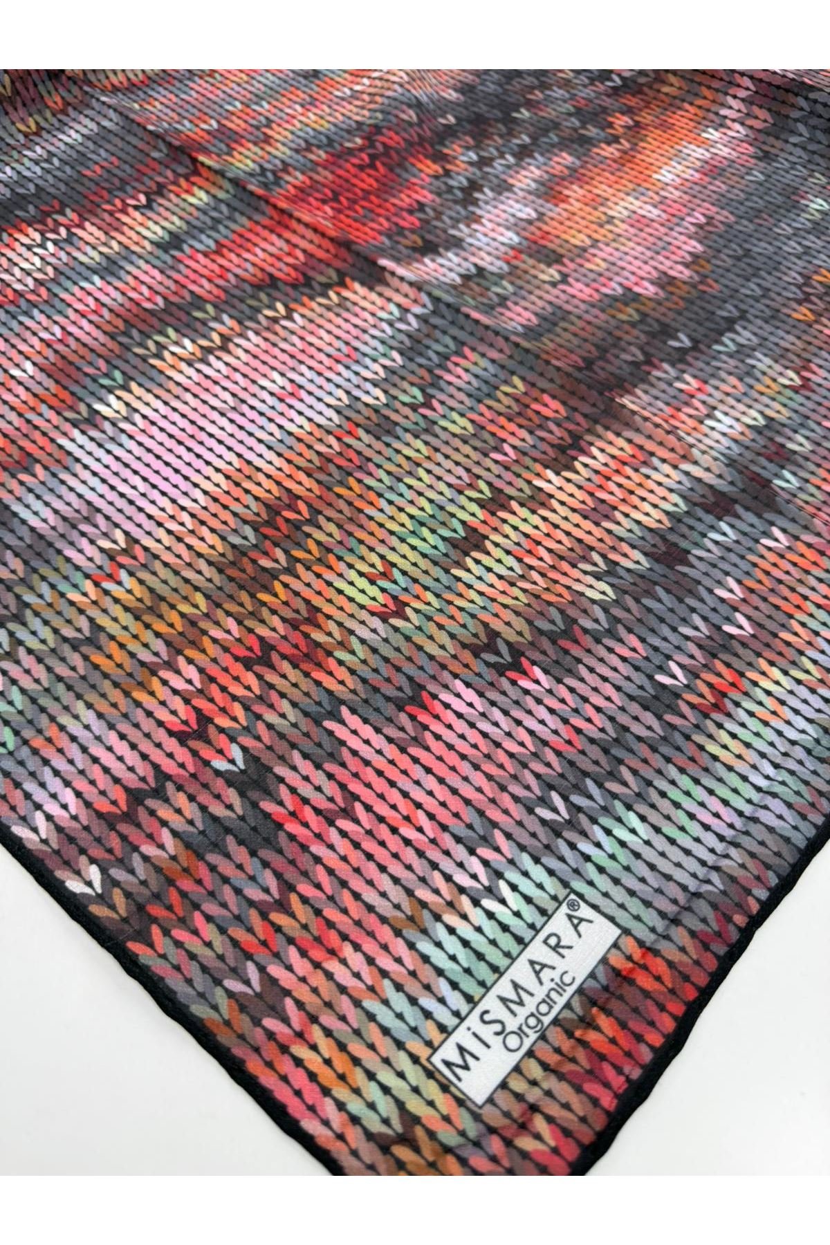 Örgü Desen Organik  Eşarp