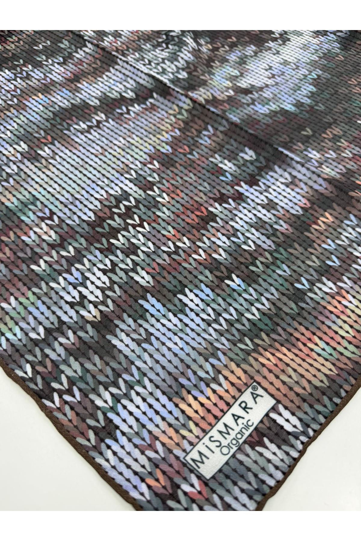 Örgü Desen Organik  Eşarp   