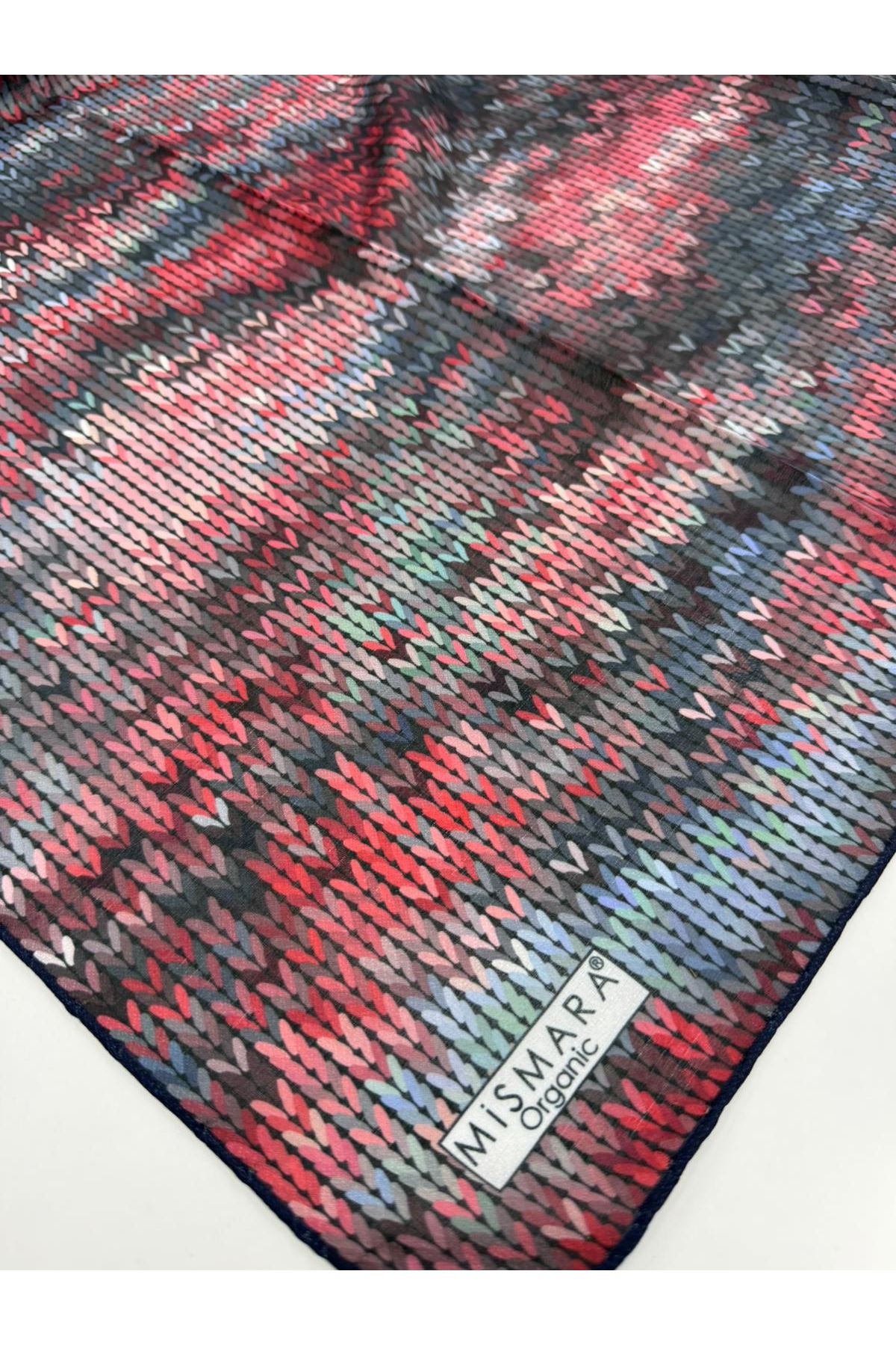 Örgü Desen Organik  Eşarp 