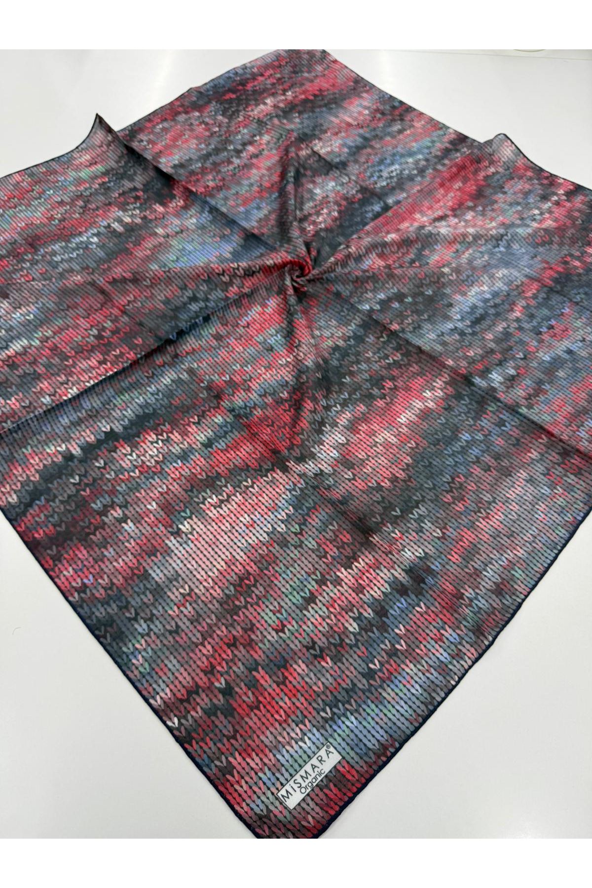 Örgü Desen Organik  Eşarp 